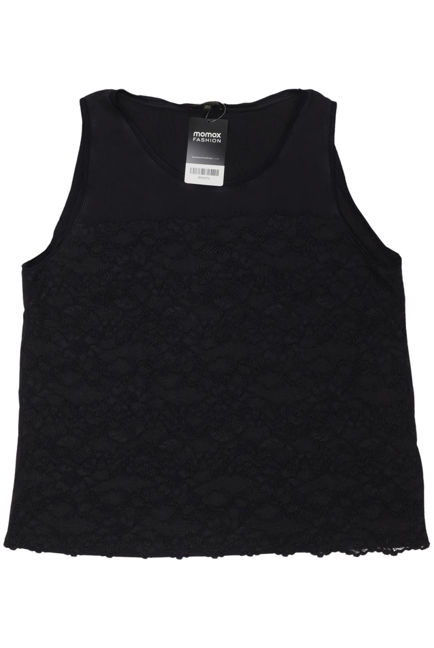 

Massimo Dutti Damen Top, schwarz, Gr. 44