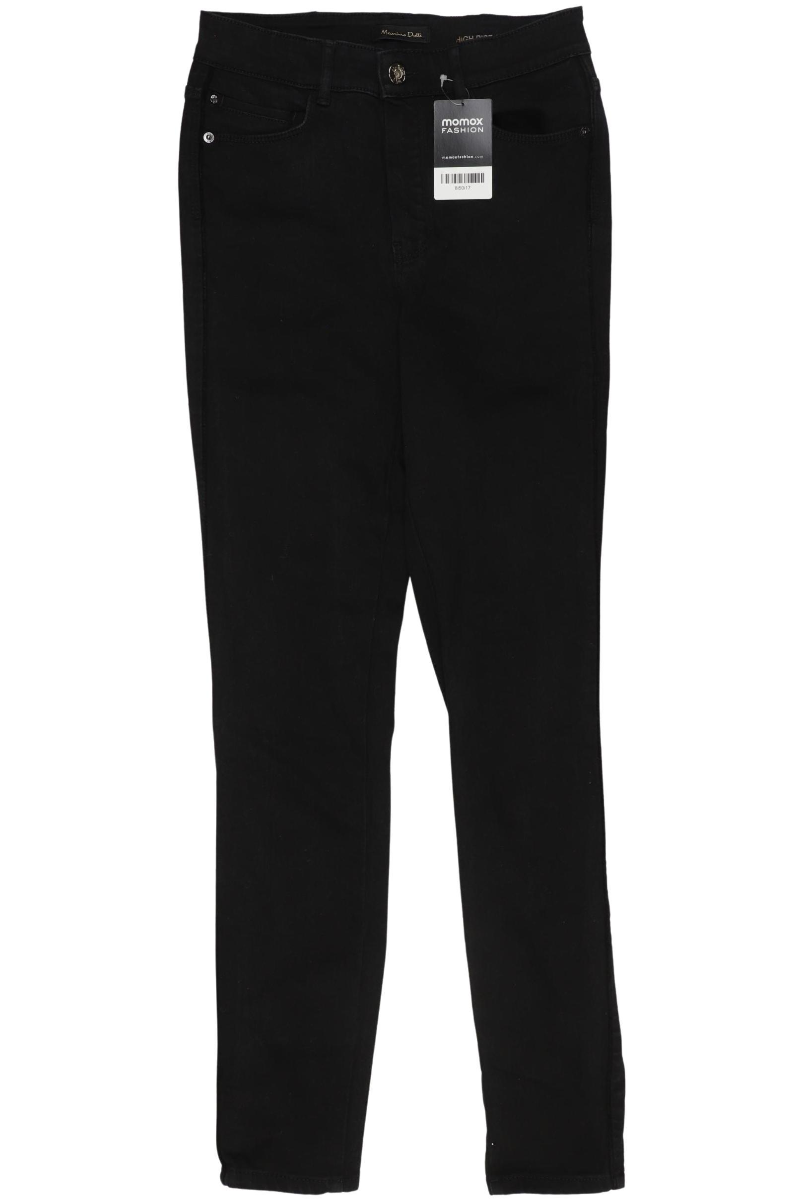 

Massimo Dutti Damen Jeans, schwarz, Gr. 36