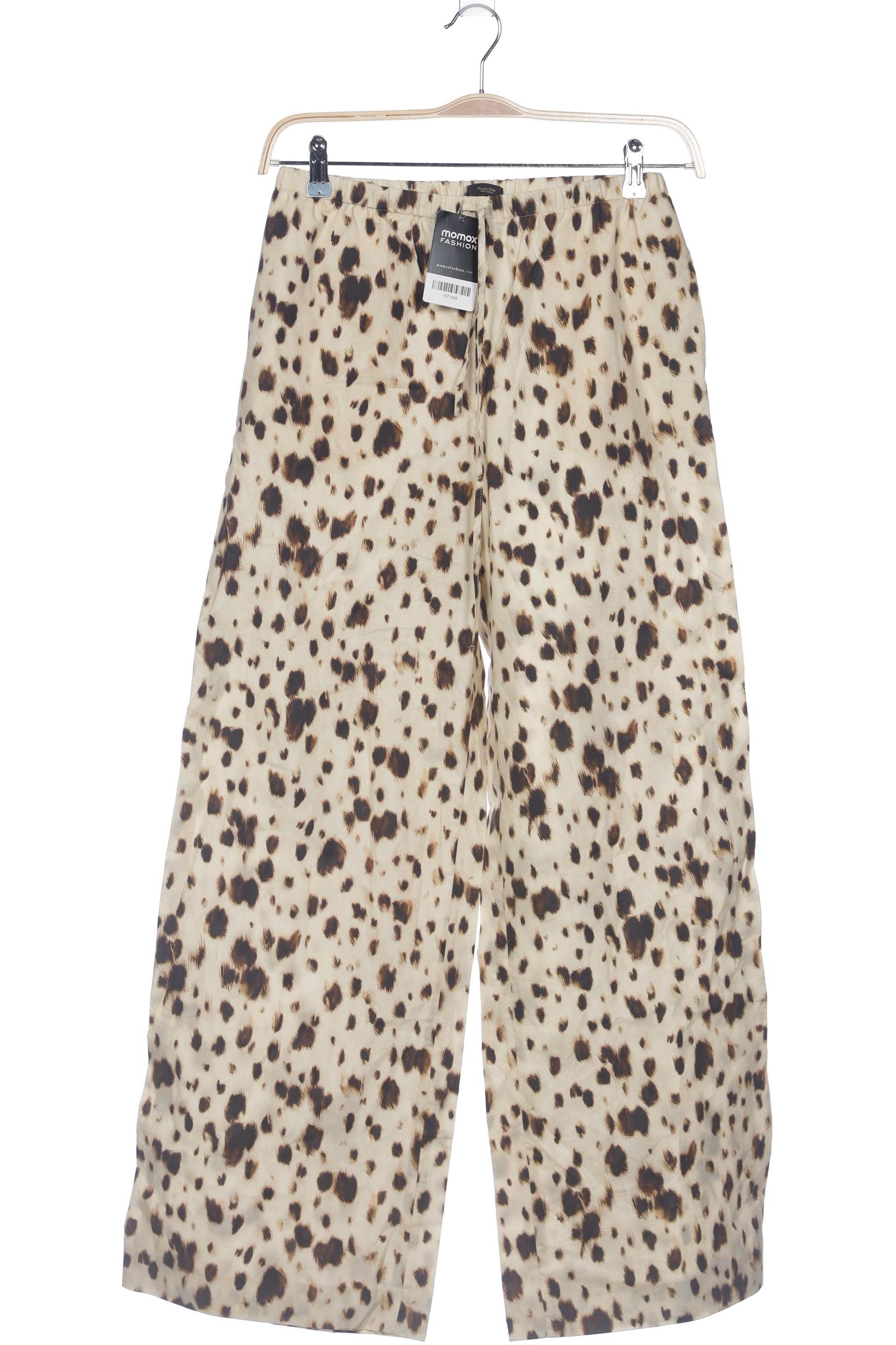 

Massimo Dutti Damen Stoffhose, cremeweiß, Gr. 38