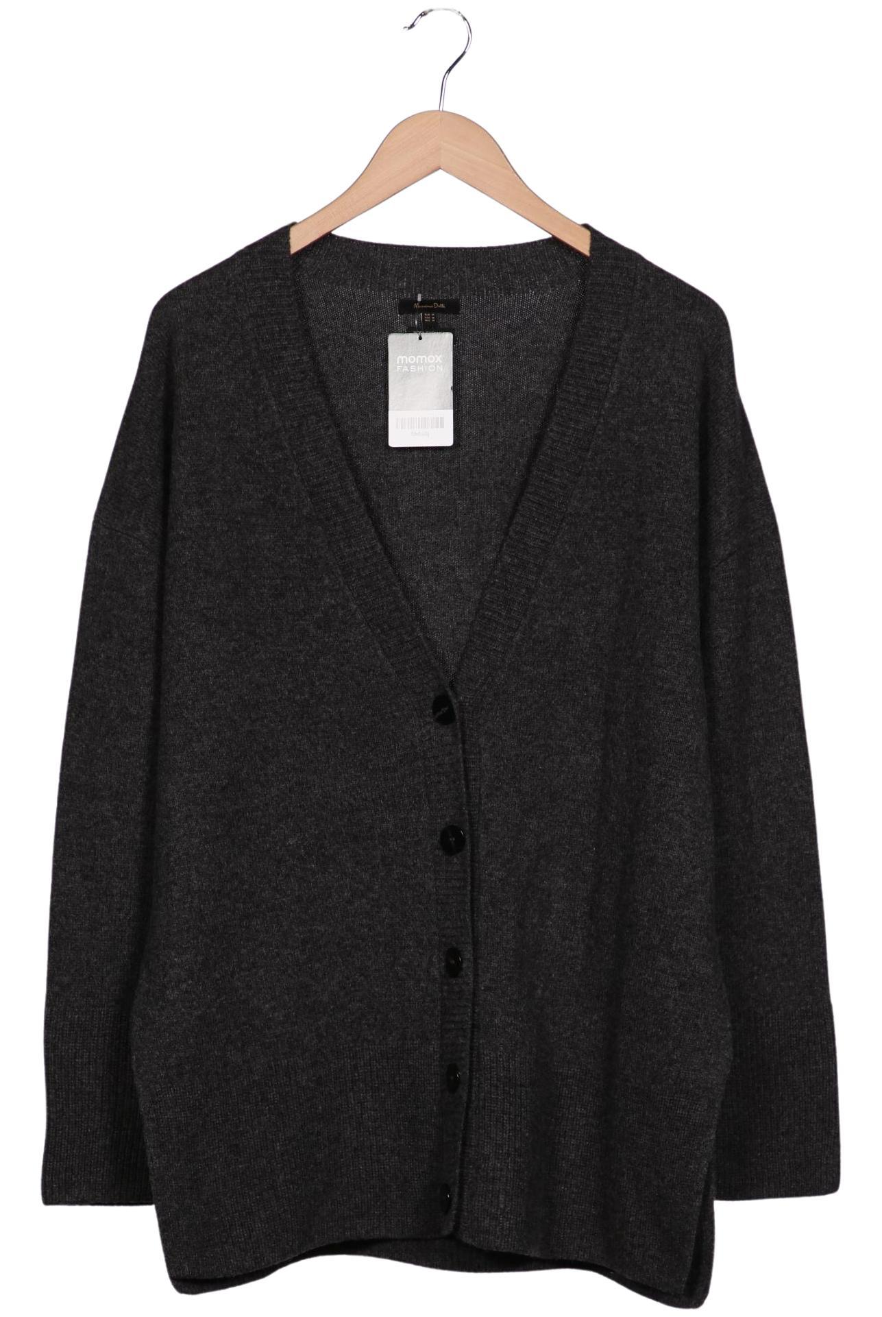 

Massimo Dutti Damen Strickjacke, grau, Gr. 38