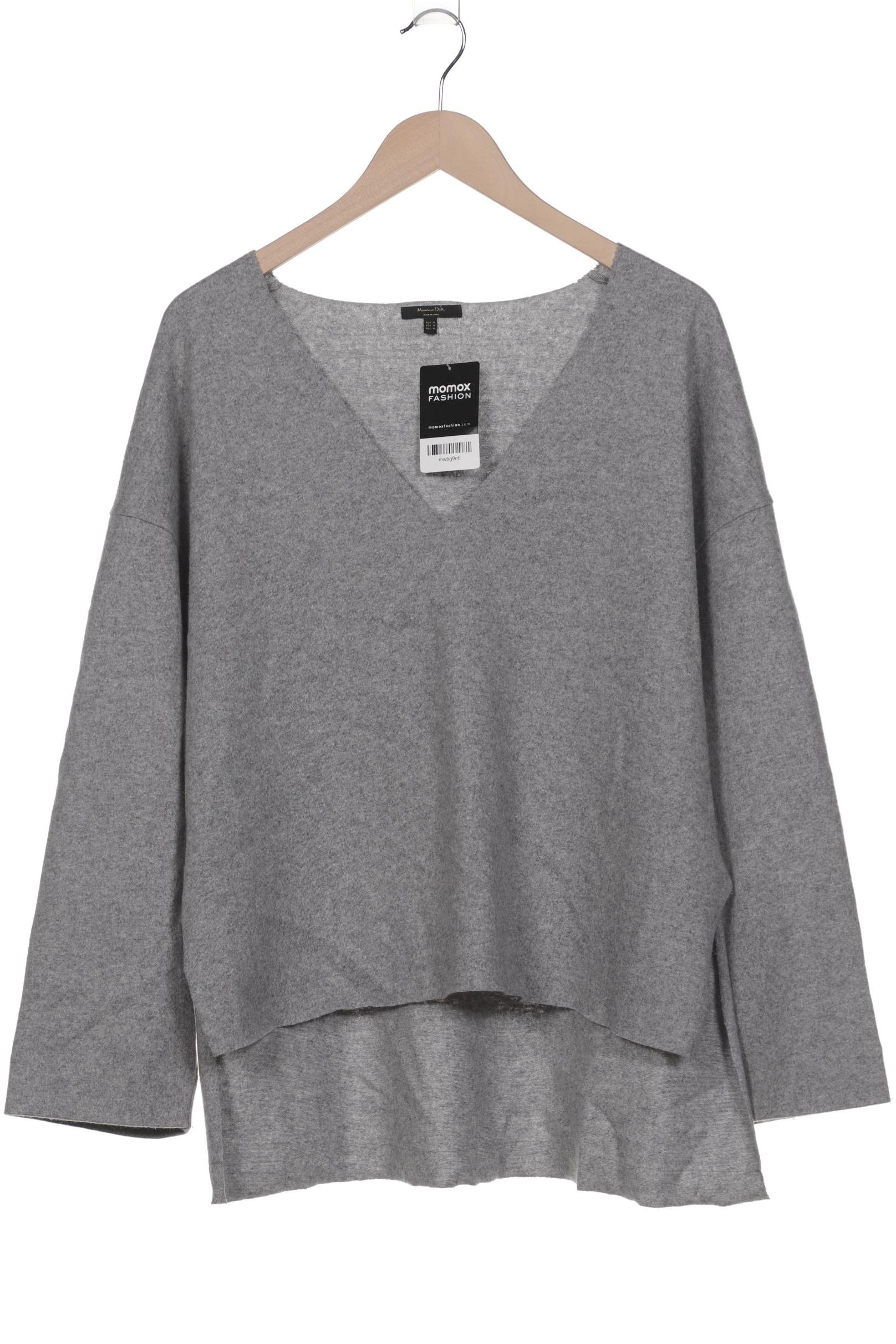 

Massimo Dutti Damen Pullover, grau, Gr. 38