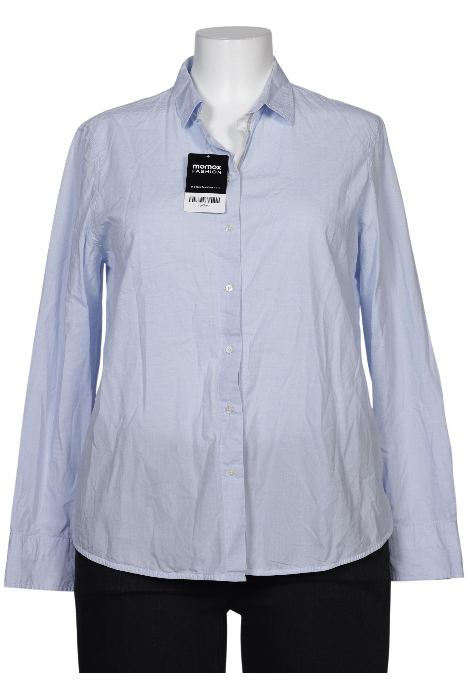 

Massimo Dutti Damen Bluse, hellblau, Gr. 44