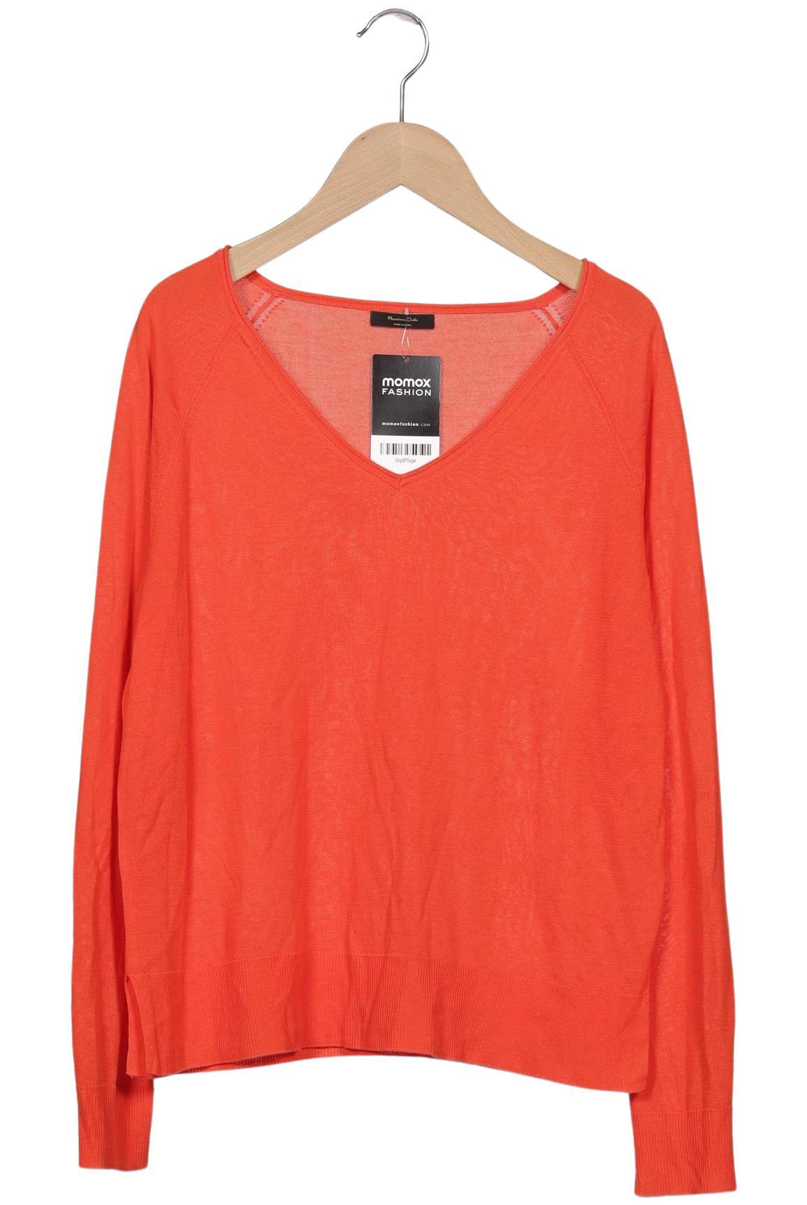 

Massimo Dutti Damen Pullover, orange, Gr. 38