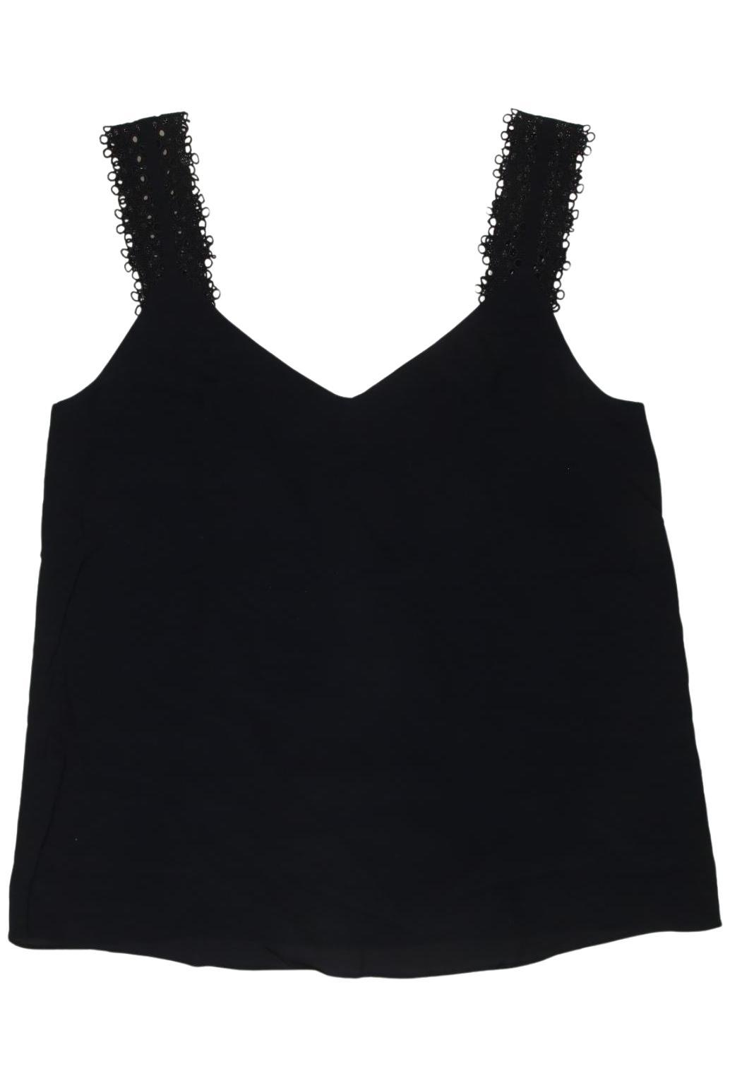 

Massimo Dutti Damen Top, schwarz, Gr. 36