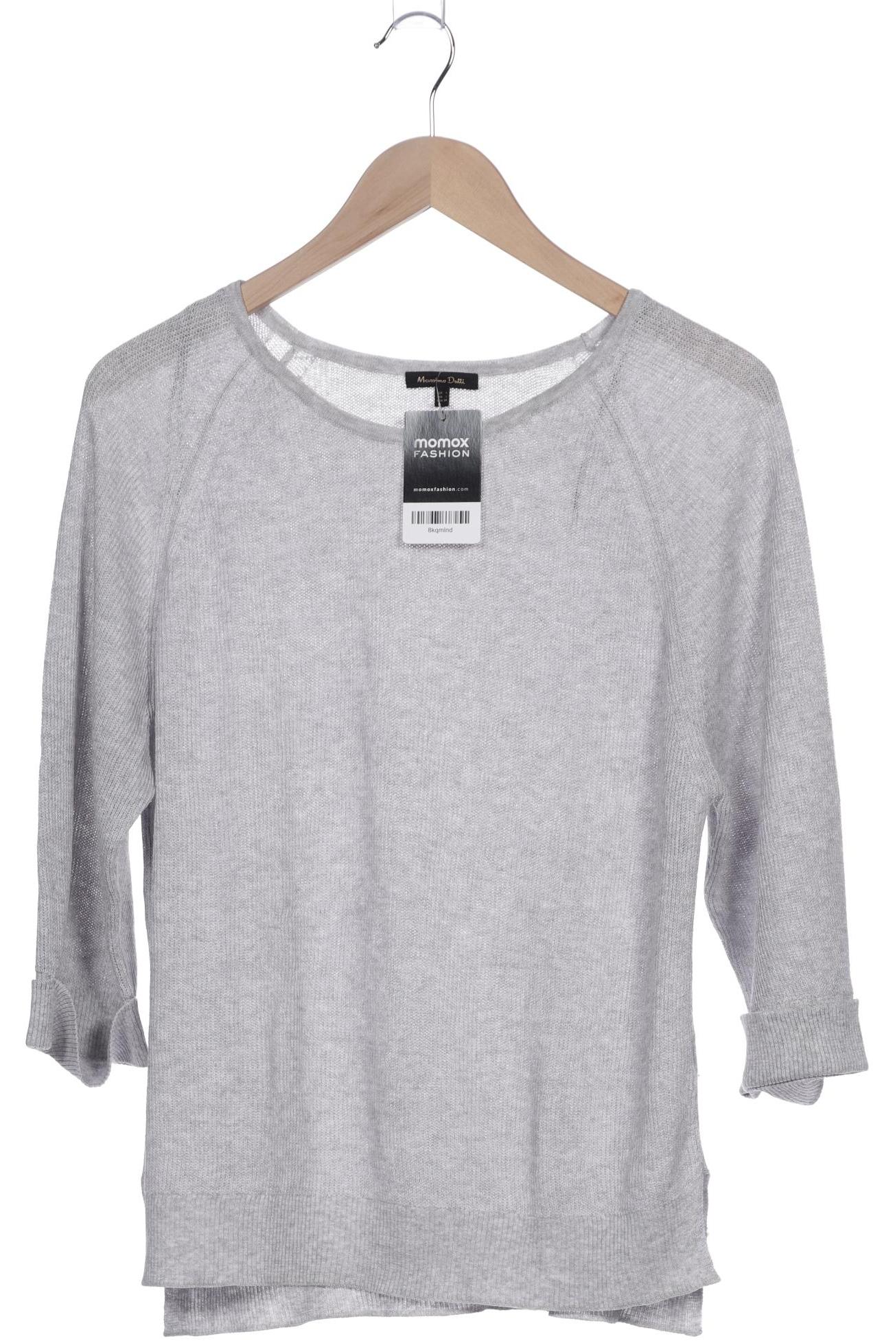 

Massimo Dutti Damen Pullover, grau, Gr. 42