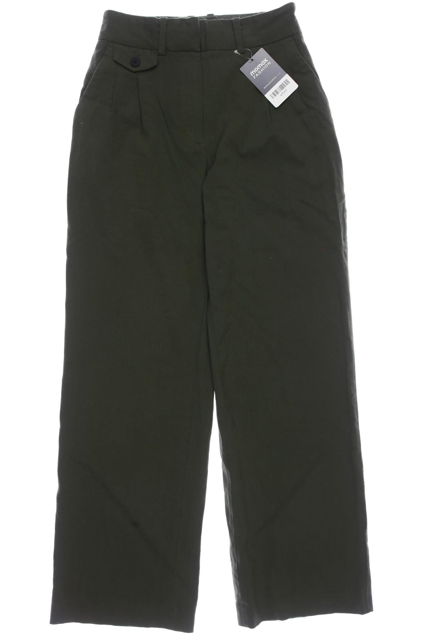

Massimo Dutti Damen Stoffhose, grün, Gr. 34