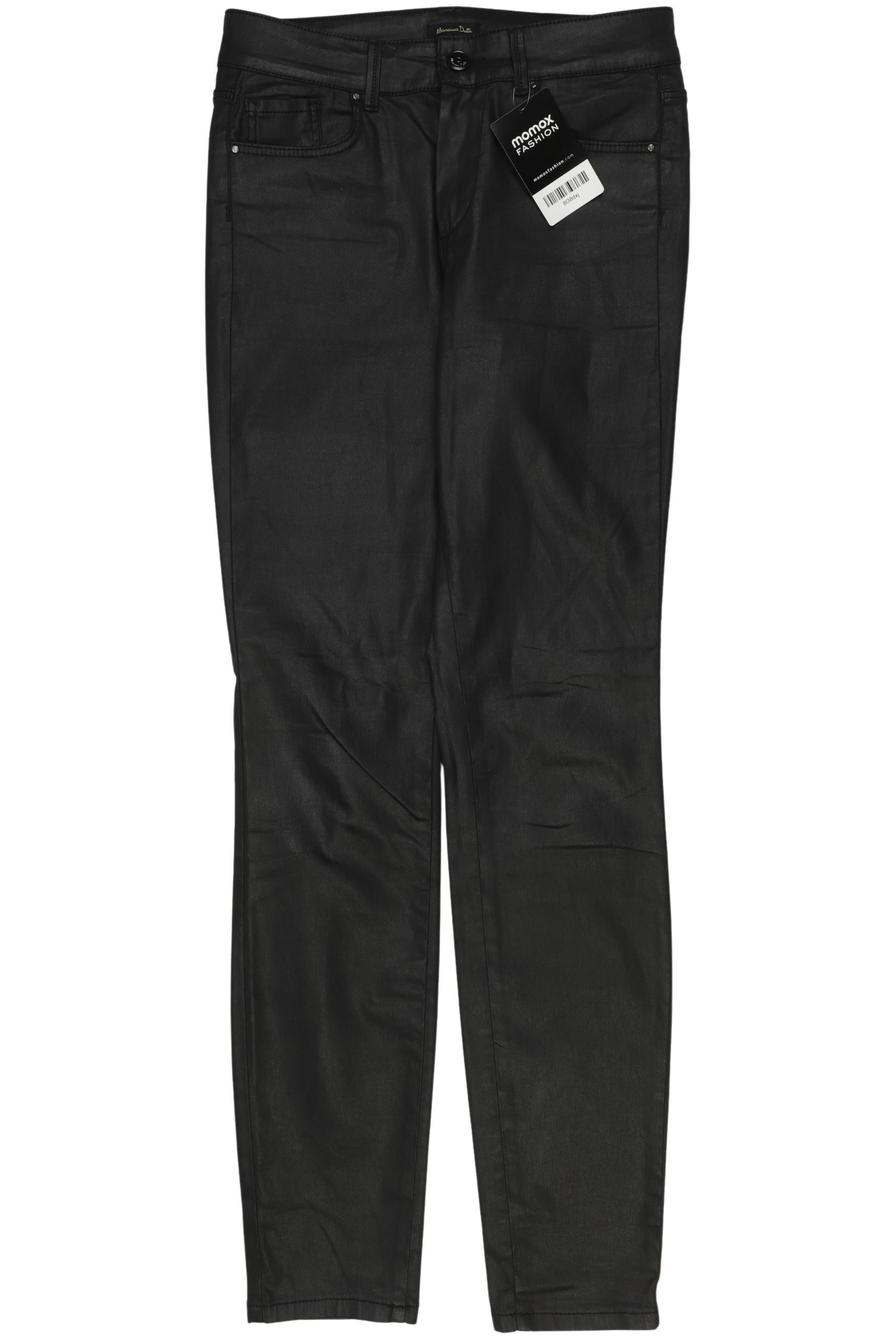 

Massimo Dutti Damen Stoffhose, schwarz, Gr. 36