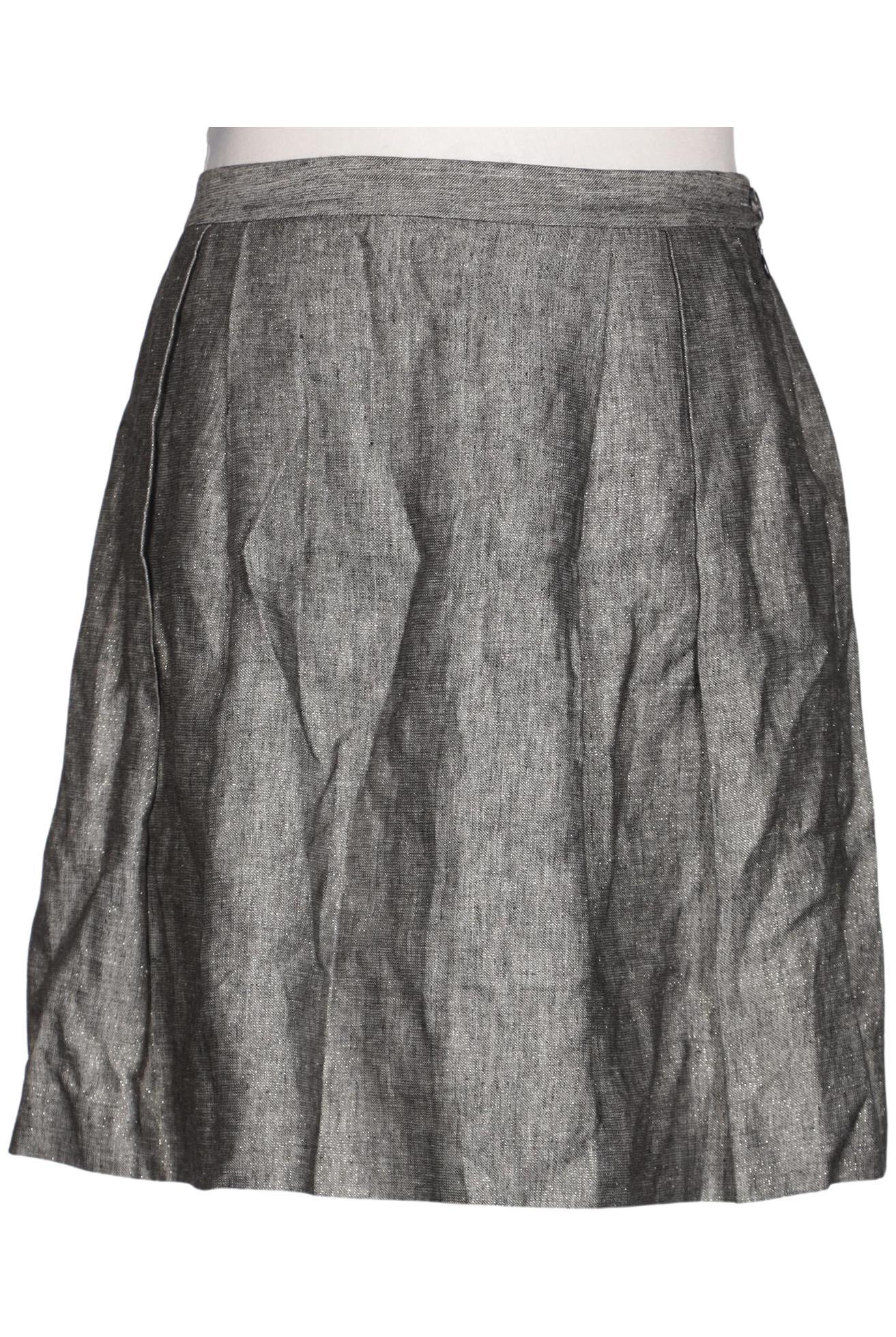 

Massimo Dutti Damen Rock, grau, Gr. 40