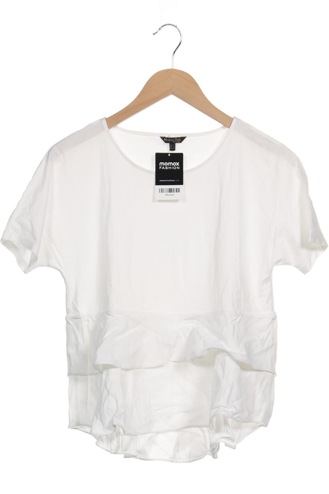 

Massimo Dutti Damen T-Shirt, weiß, Gr. 36