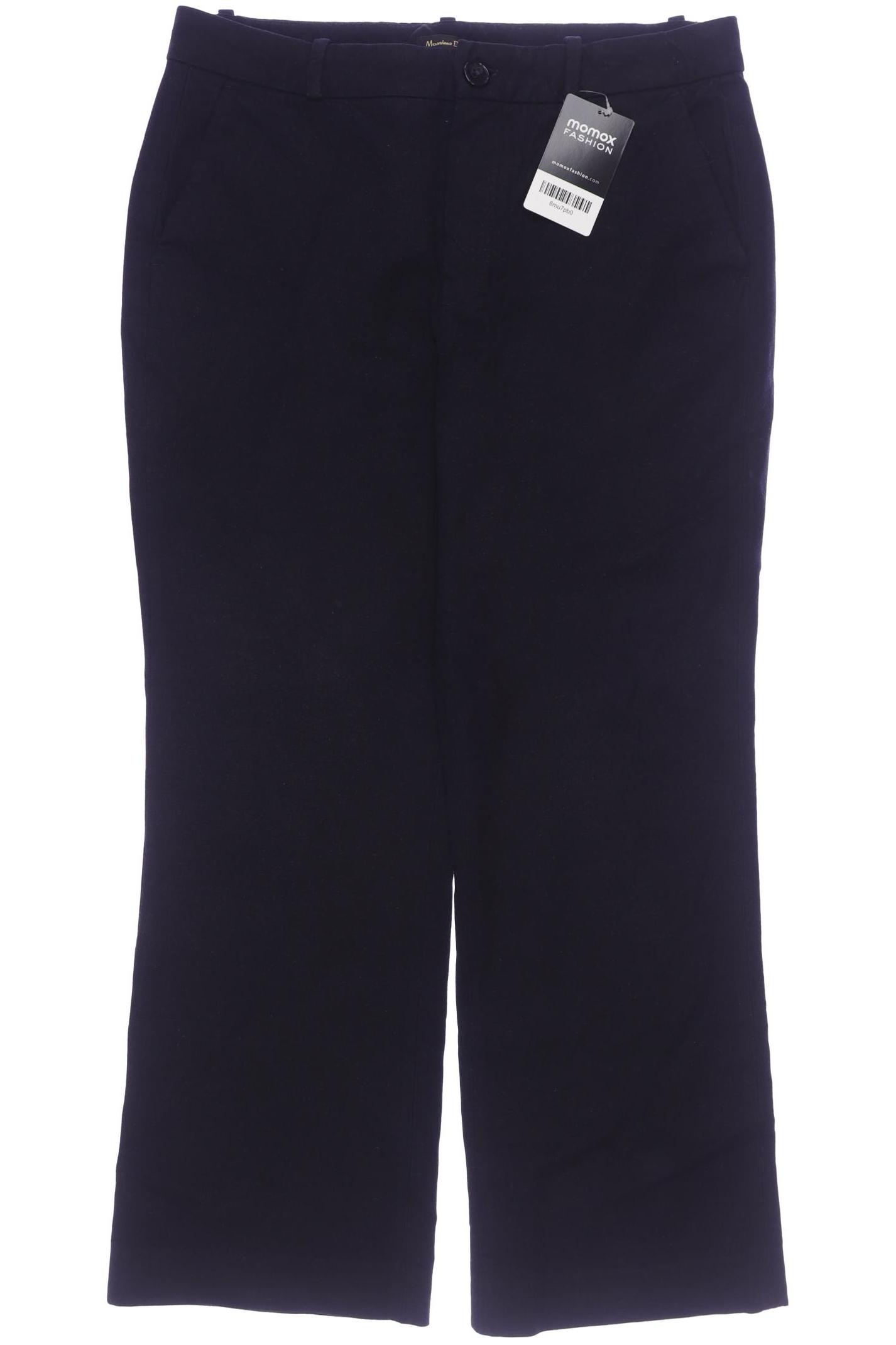 

Massimo Dutti Damen Stoffhose, schwarz, Gr. 40