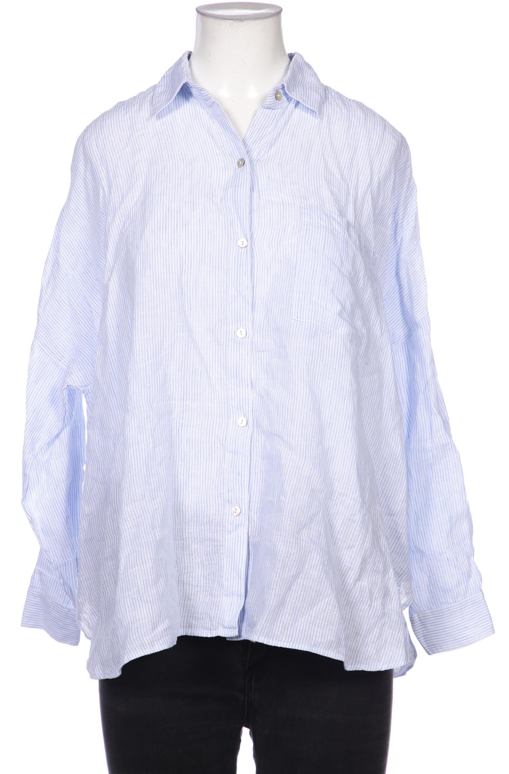 

Massimo Dutti Damen Bluse, hellblau