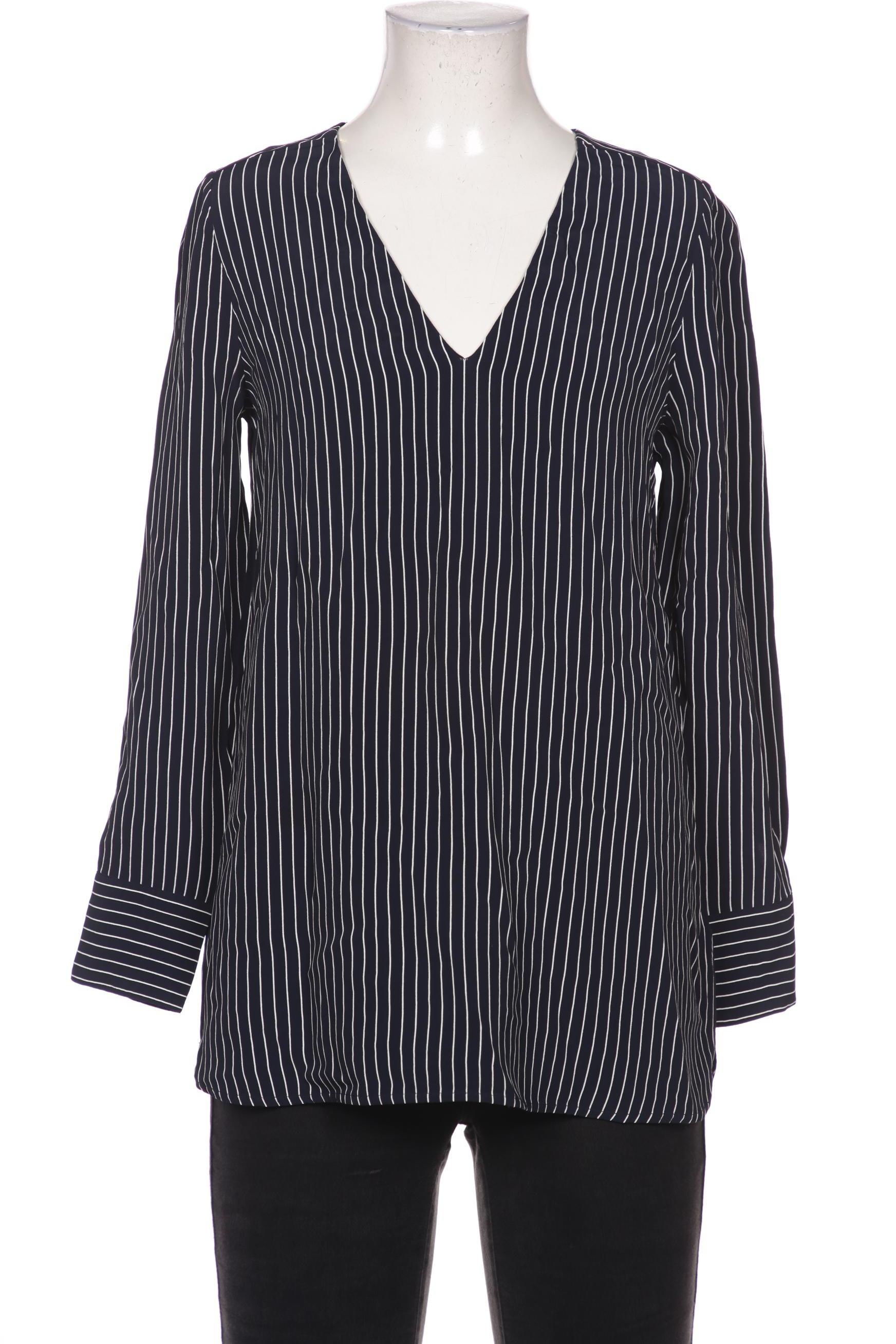 

Massimo Dutti Damen Bluse, marineblau, Gr. 38