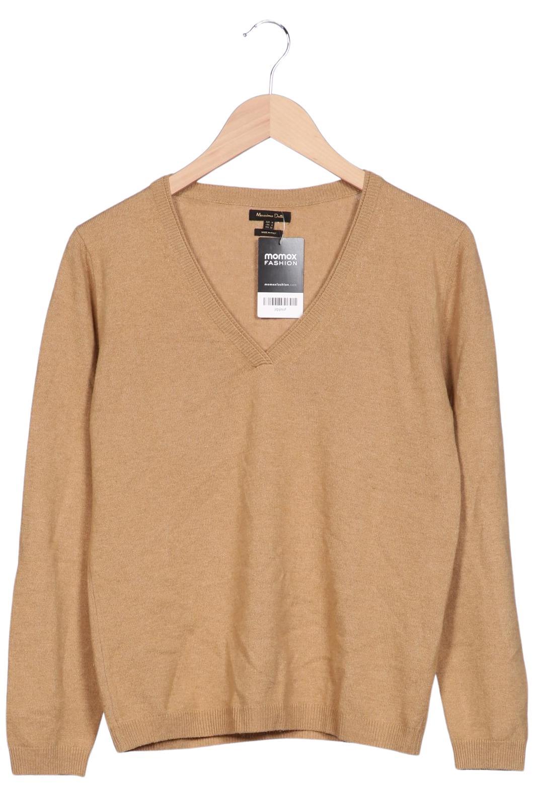 

Massimo Dutti Damen Pullover, beige, Gr. 38