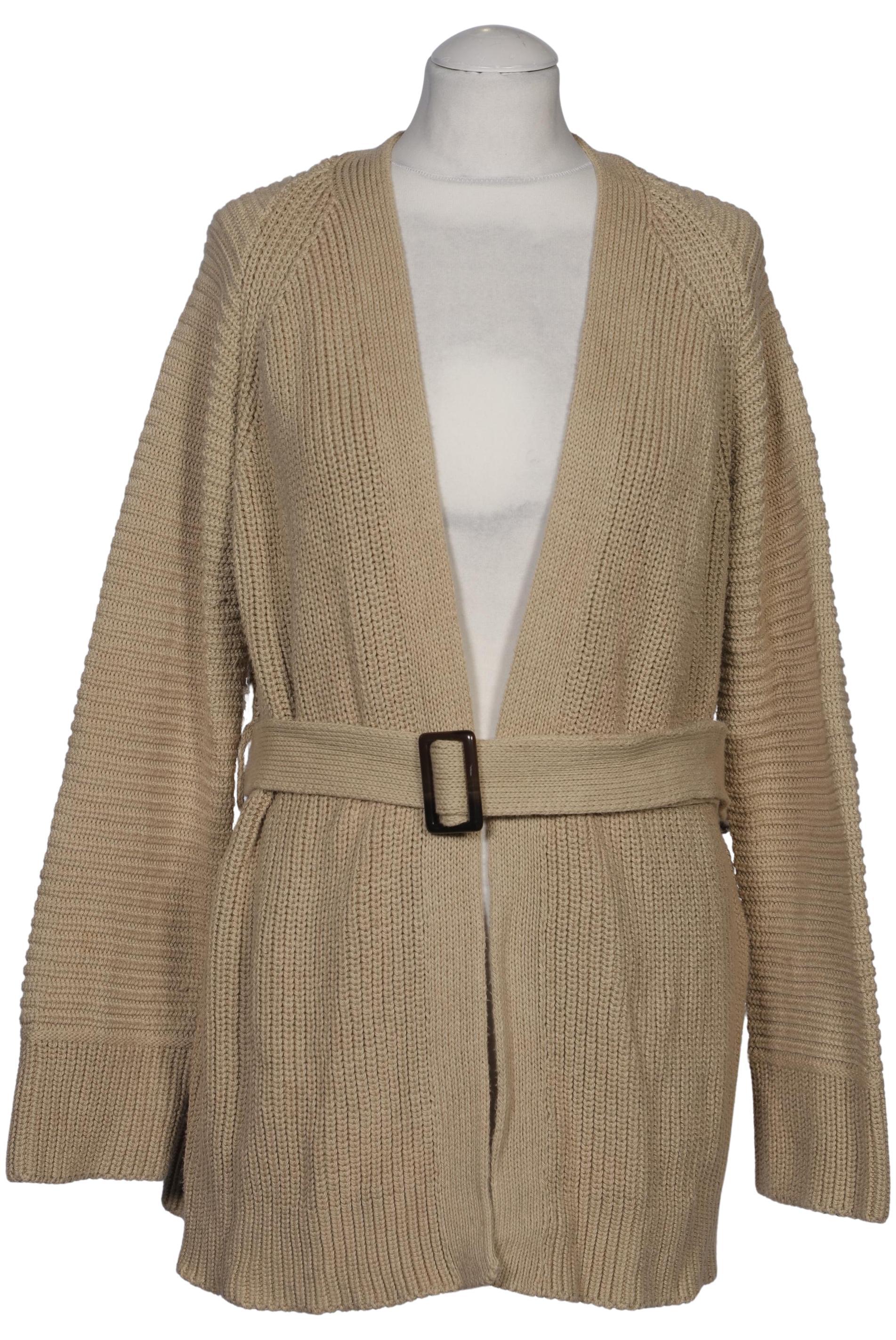 

Massimo Dutti Damen Strickjacke, beige, Gr. 36