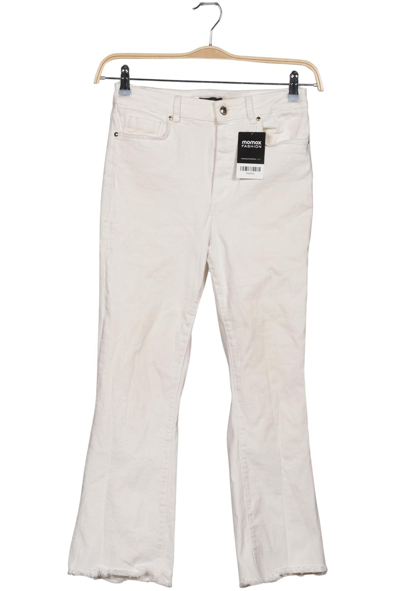 

Massimo Dutti Damen Jeans, weiß, Gr. 38