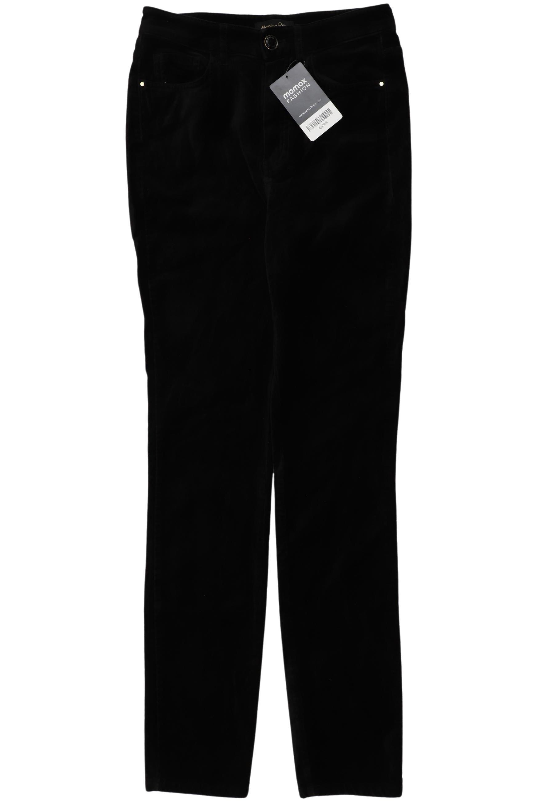 

Massimo Dutti Damen Stoffhose, schwarz, Gr. 34