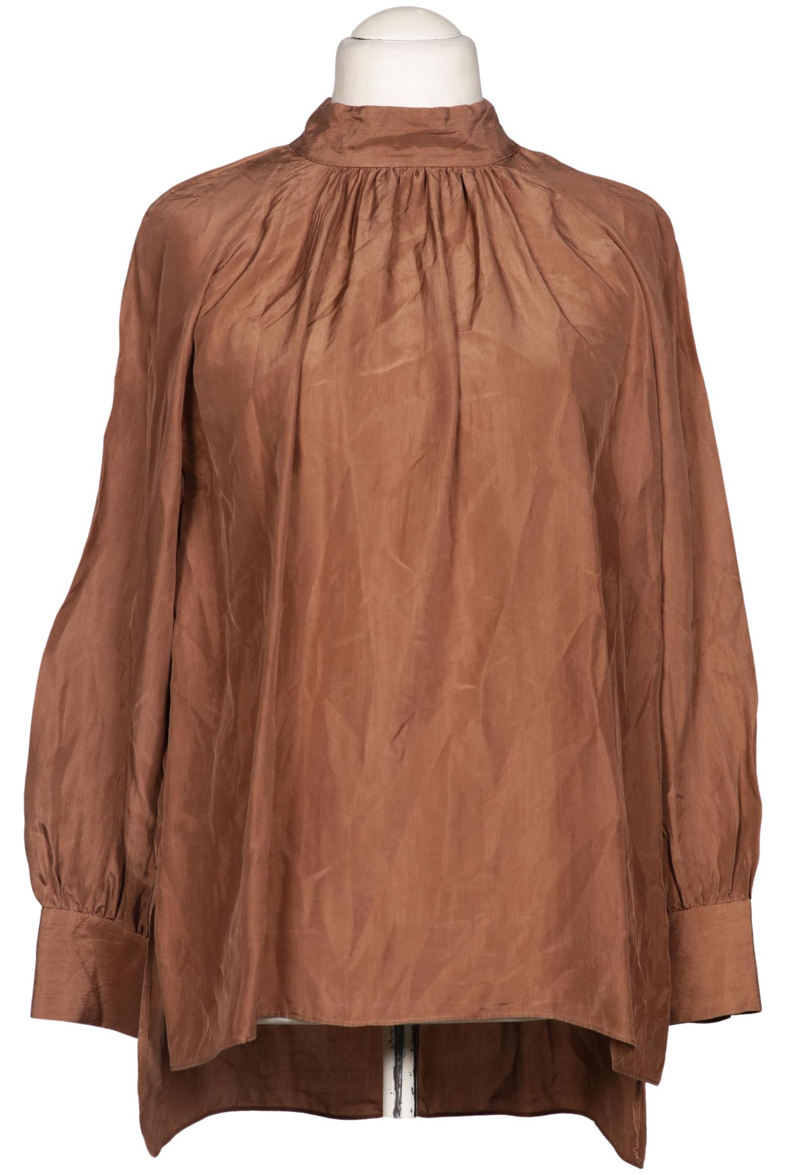 

Massimo Dutti Damen Bluse, braun, Gr. 42