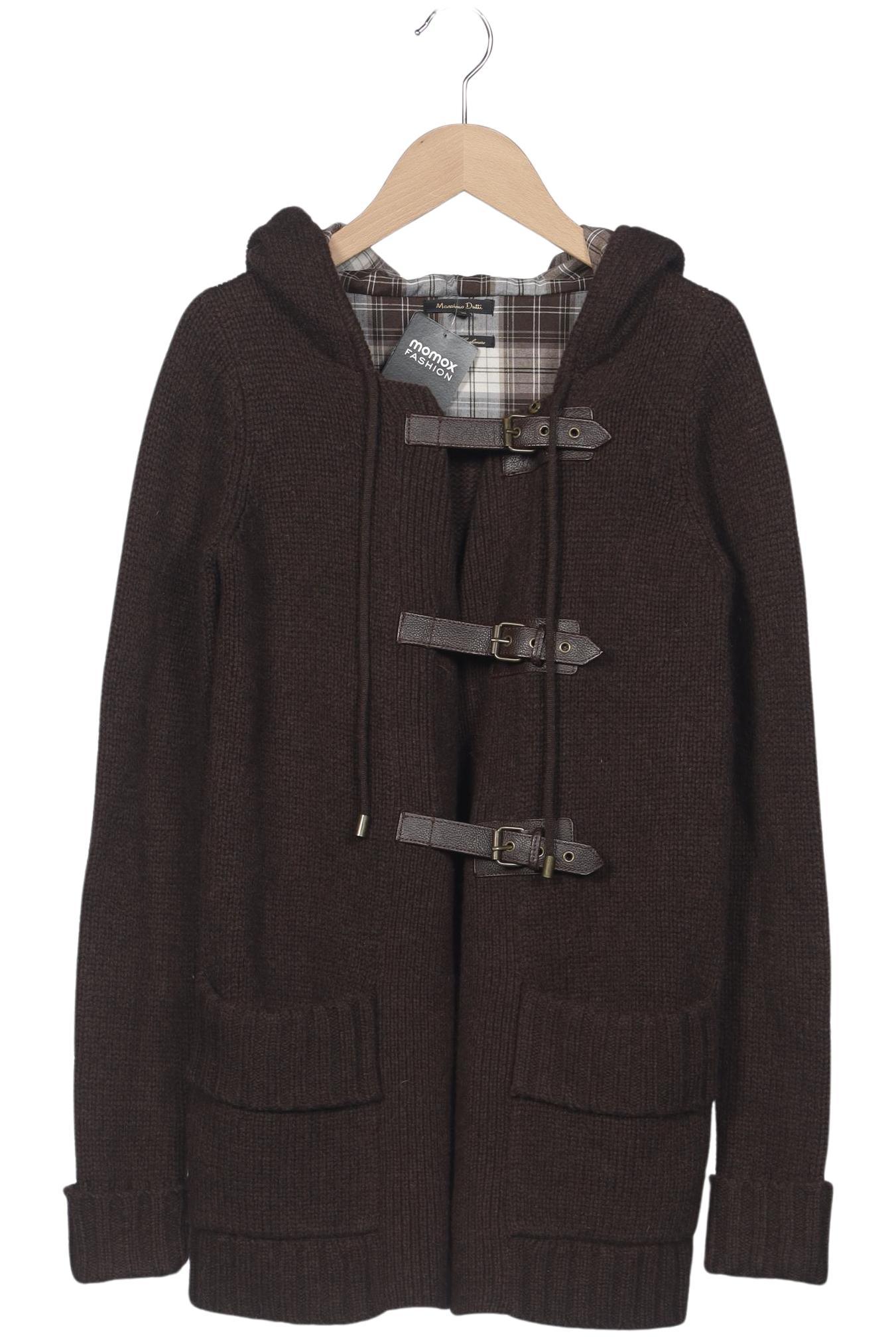 

Massimo Dutti Damen Strickjacke, braun, Gr. 36
