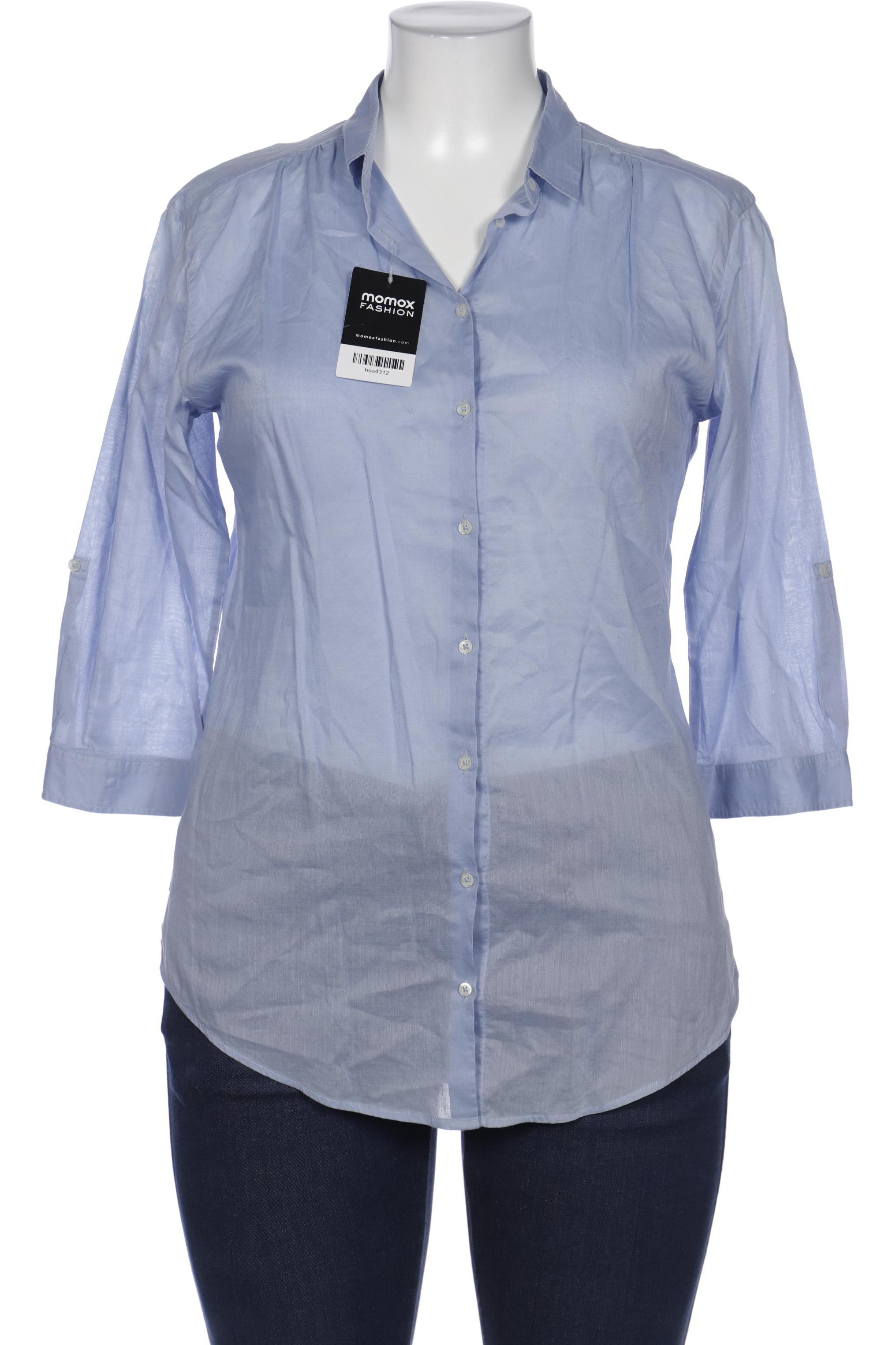 

Massimo Dutti Damen Bluse, blau, Gr. 44