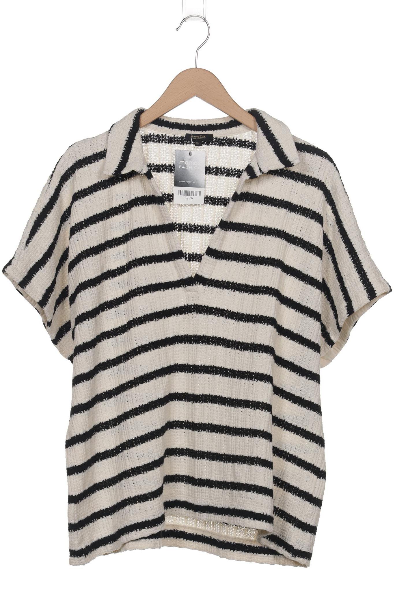 

Massimo Dutti Damen Pullover, cremeweiß, Gr. 42