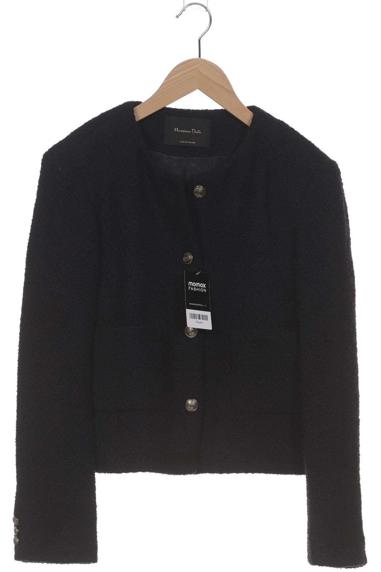 

Massimo Dutti Damen Jacke, marineblau, Gr. 38