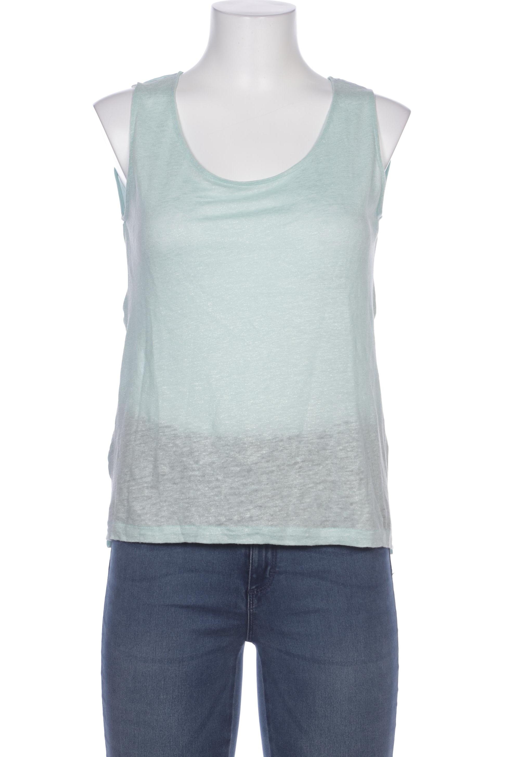 

Massimo Dutti Damen Top, türkis, Gr. 38
