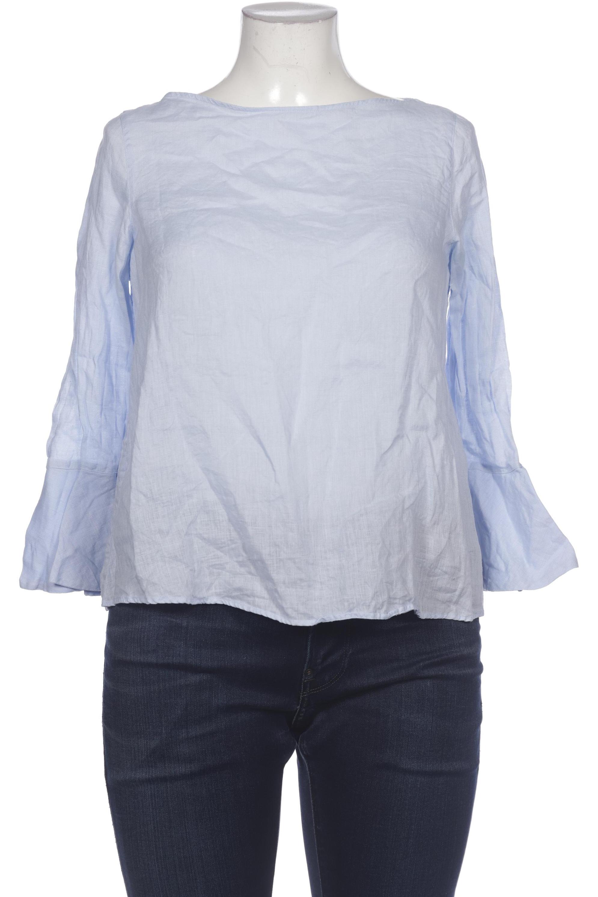 

Massimo Dutti Damen Bluse, hellblau, Gr. 42