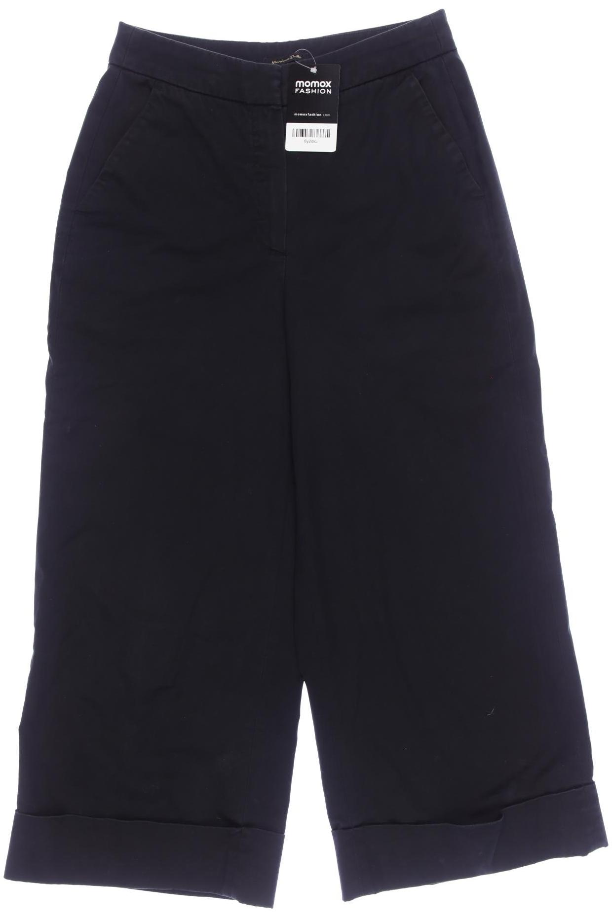 

Massimo Dutti Damen Stoffhose, schwarz, Gr. 36