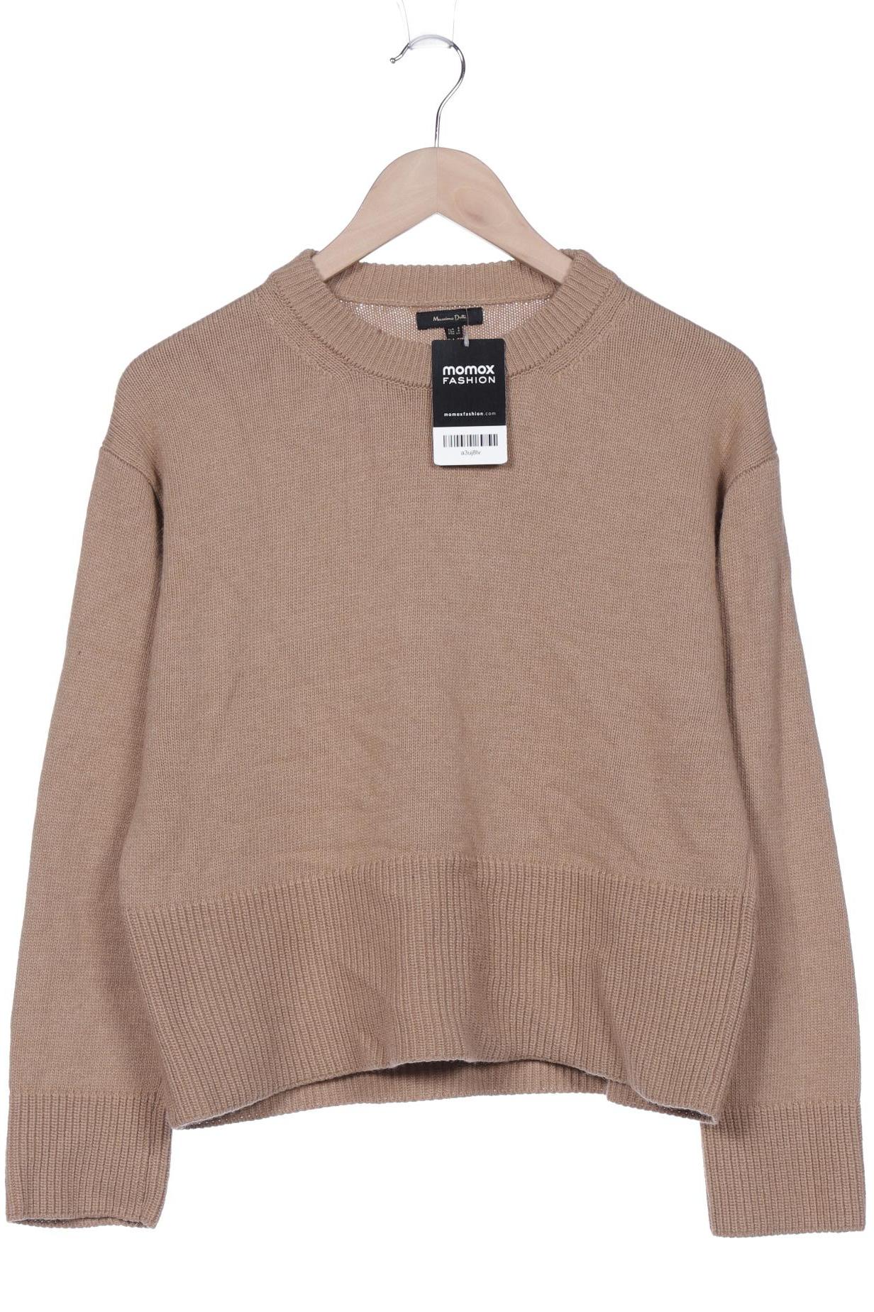 

Massimo Dutti Damen Pullover, beige, Gr. 36