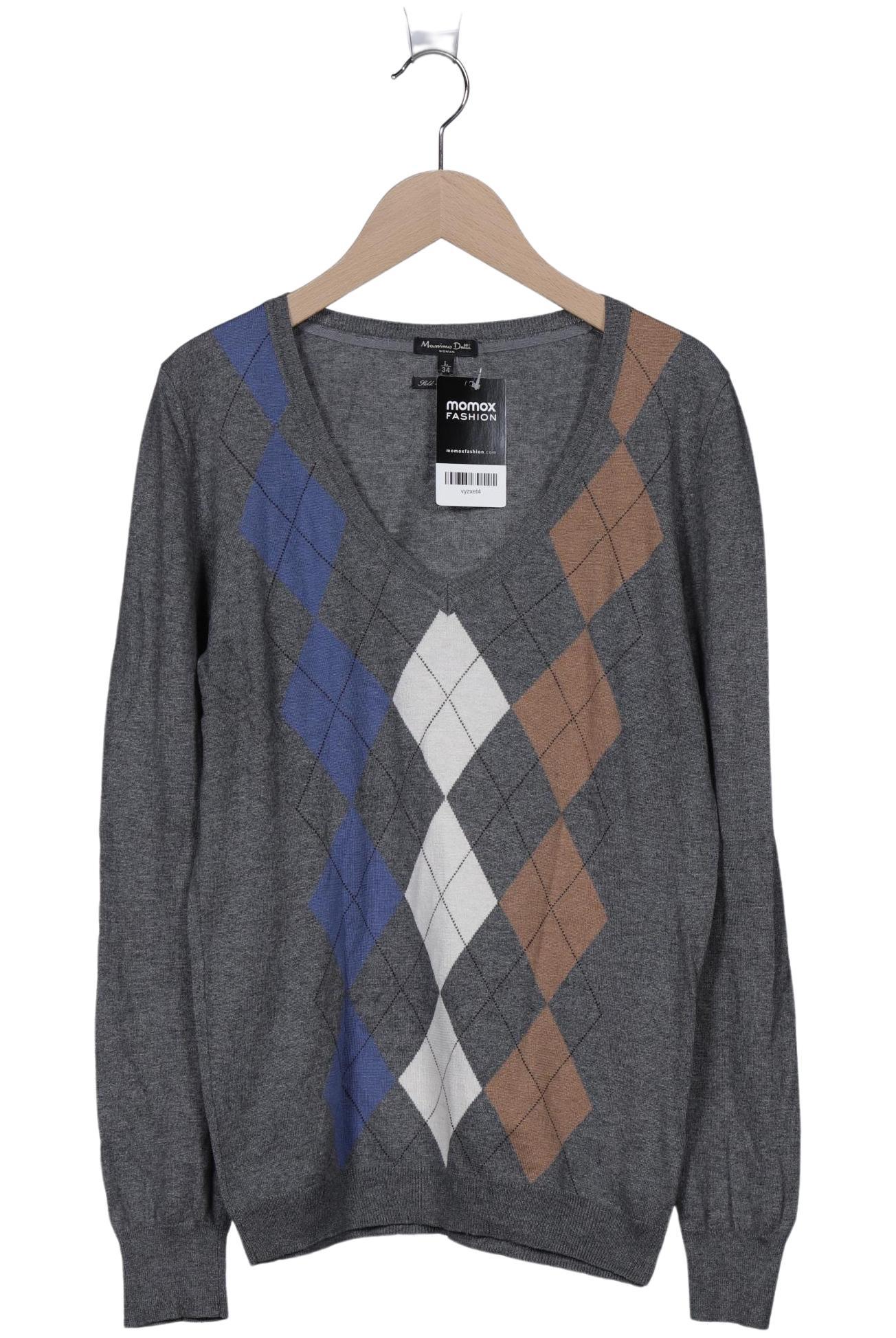 

Massimo Dutti Damen Pullover, grau, Gr. 42