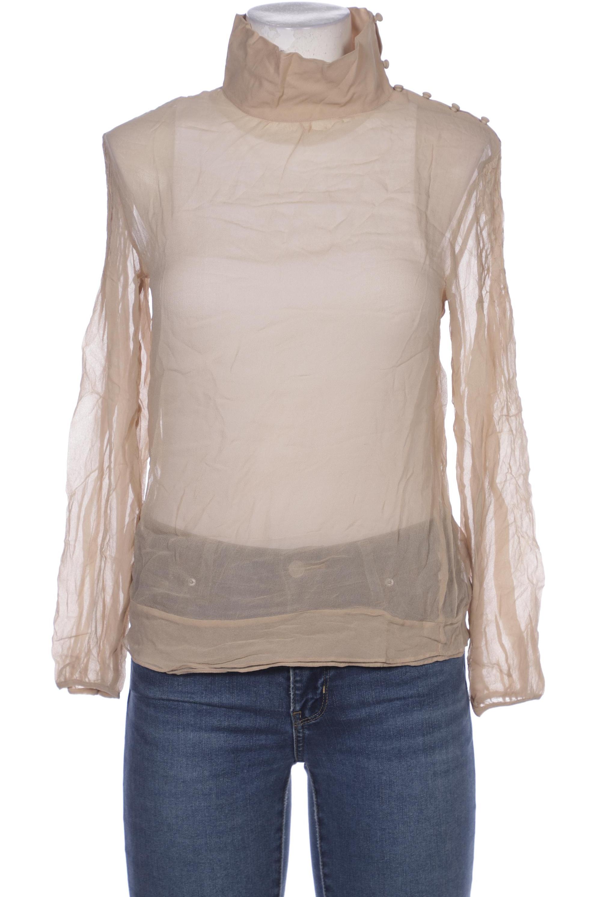

Massimo Dutti Damen Bluse, beige, Gr. 40