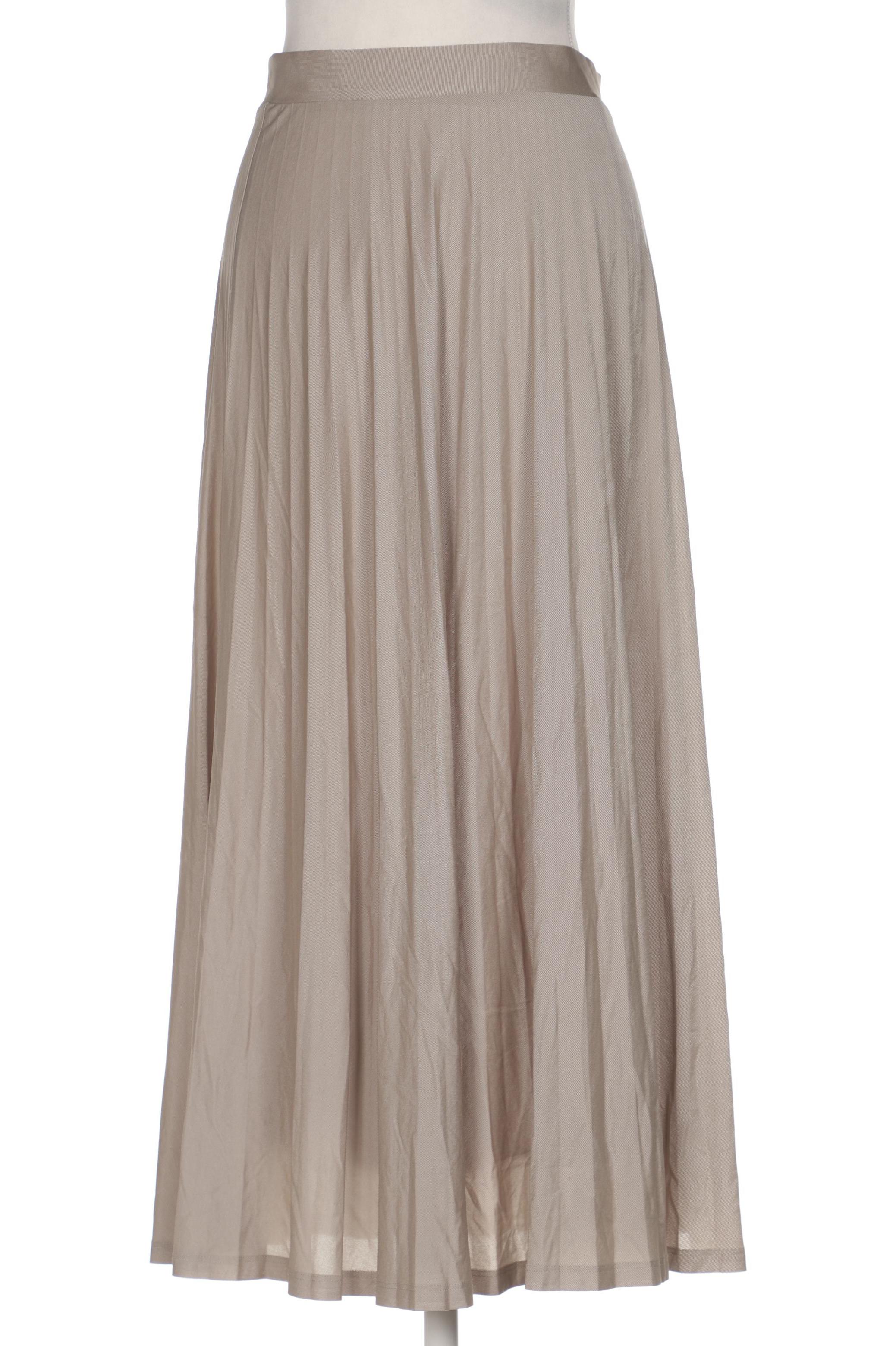 

Massimo Dutti Damen Rock, beige, Gr. 34