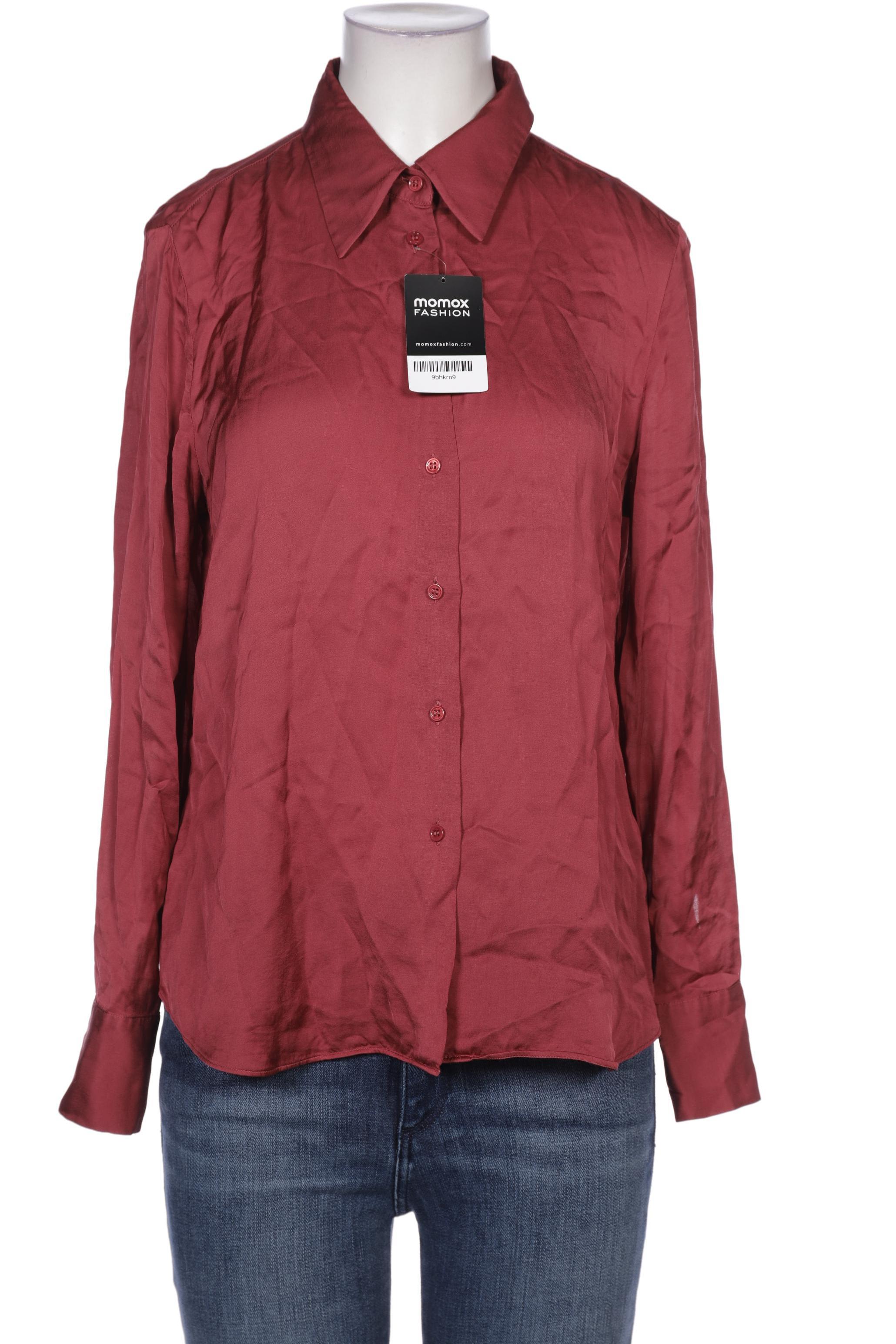 

Massimo Dutti Damen Bluse, bordeaux, Gr. 38