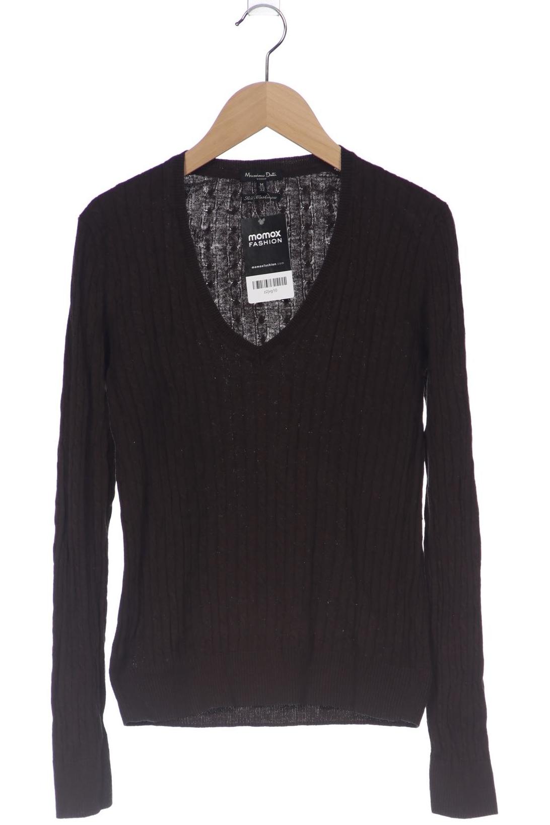 

Massimo Dutti Damen Pullover, braun, Gr. 38