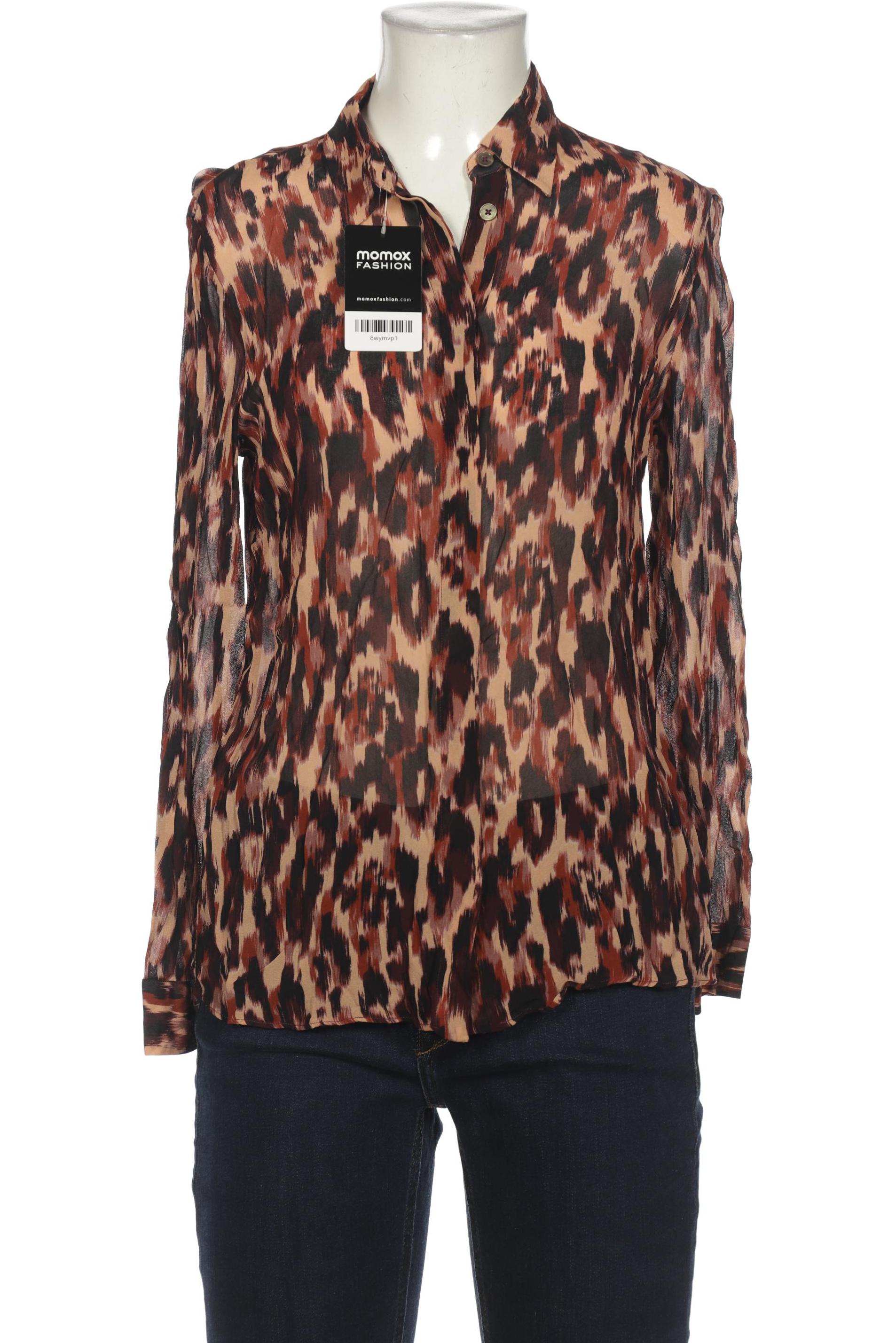 

Massimo Dutti Damen Bluse, bordeaux, Gr. 36