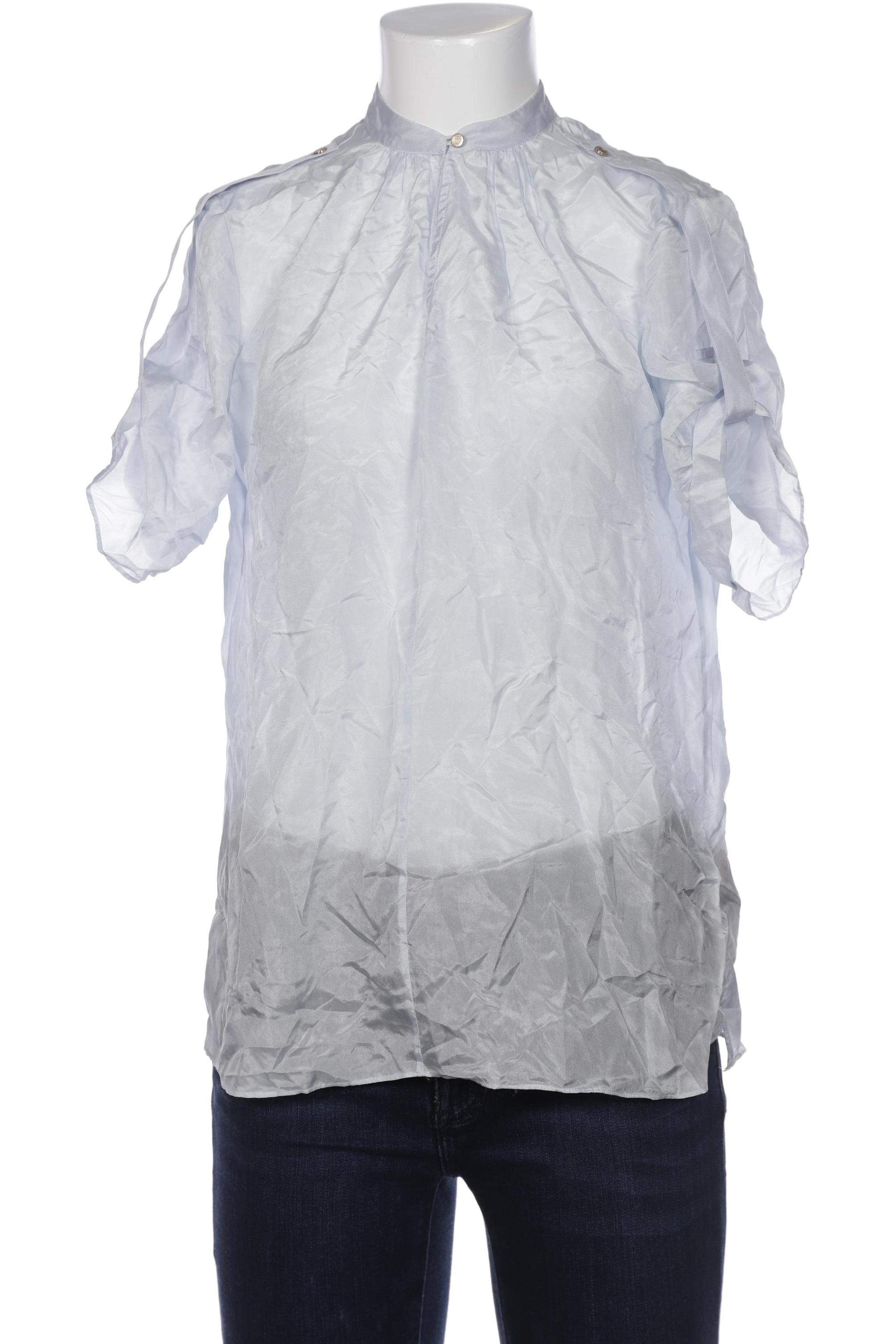

Massimo Dutti Damen Bluse, hellblau, Gr. 38
