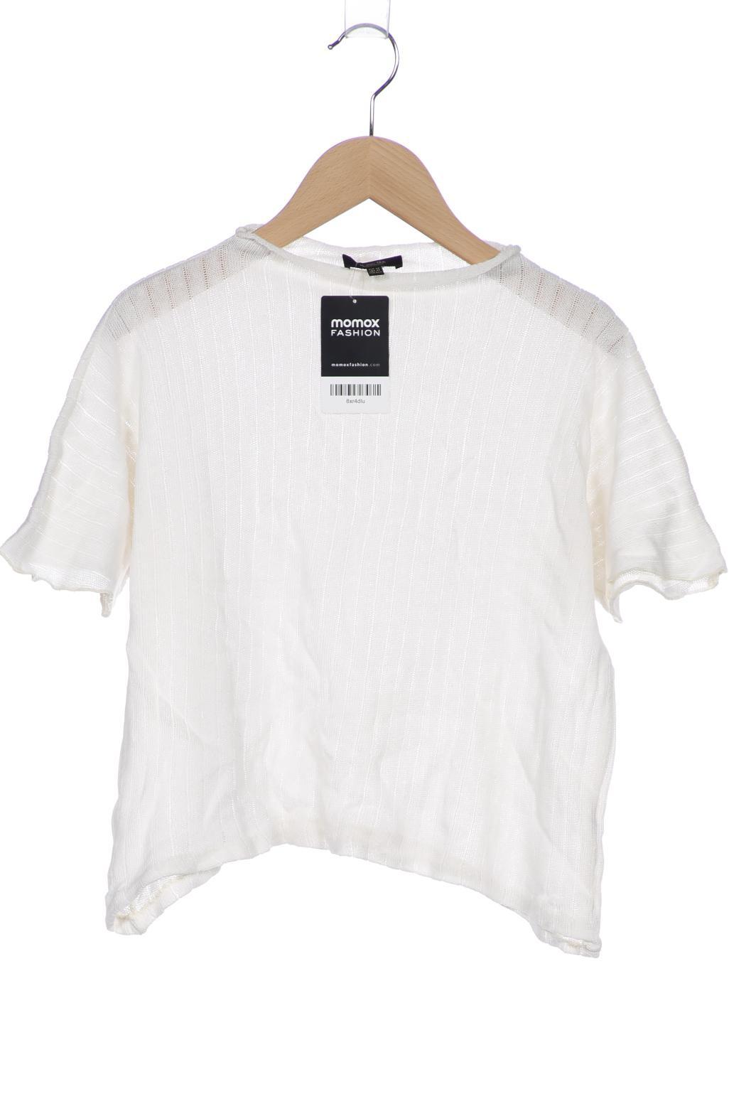 

Massimo Dutti Damen Pullover, weiß, Gr. 34