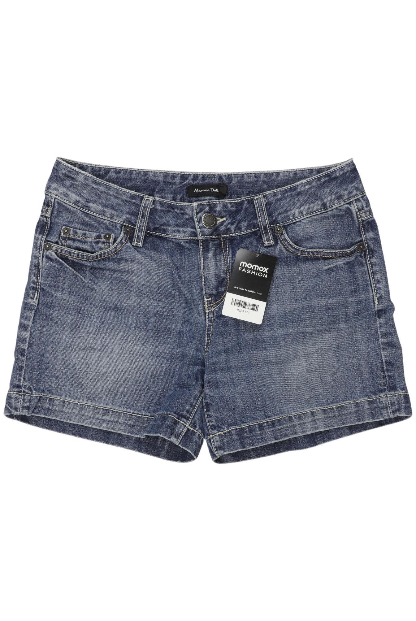 

Massimo Dutti Damen Shorts, marineblau, Gr. 38
