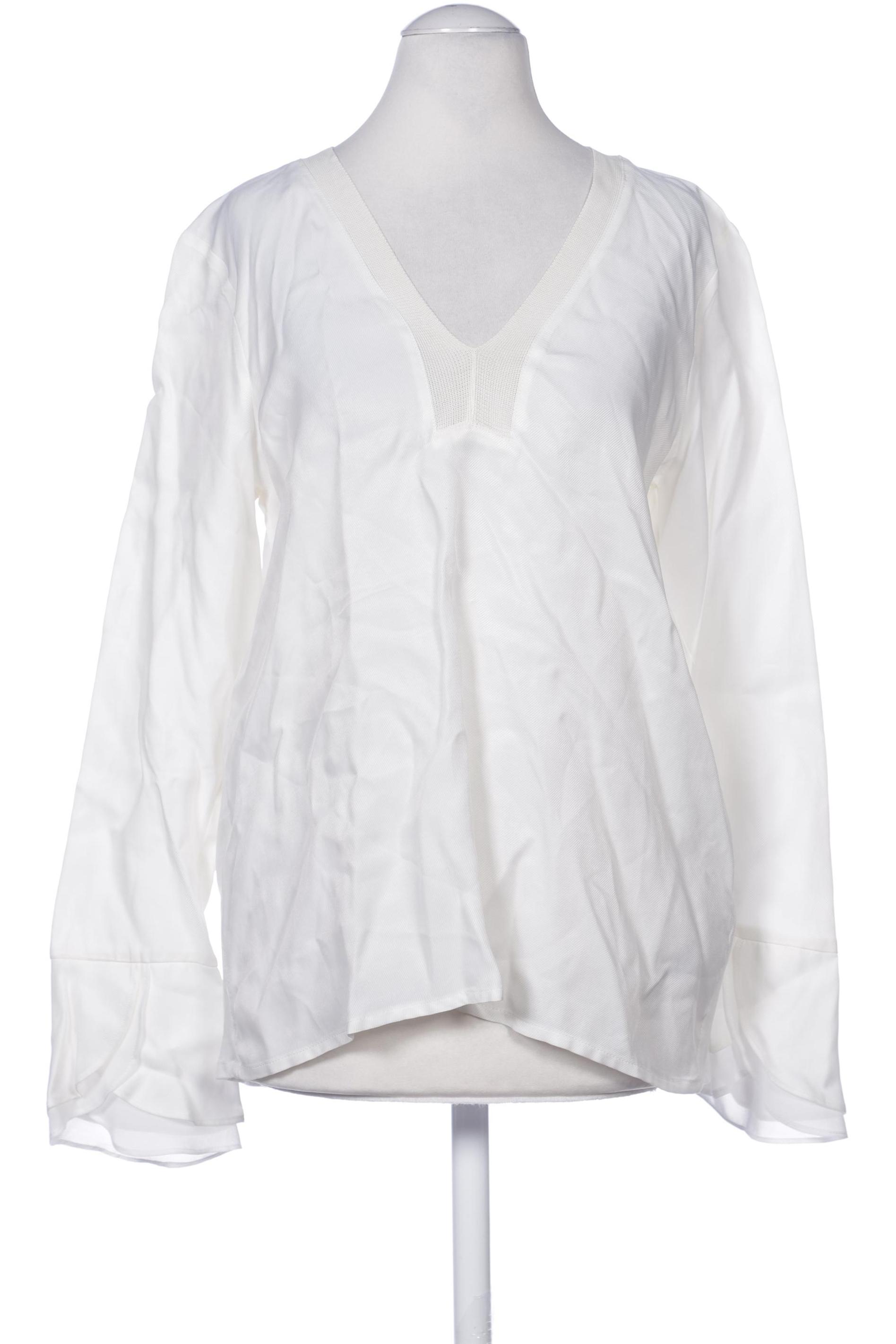 

Massimo Dutti Damen Bluse, cremeweiß, Gr. 36