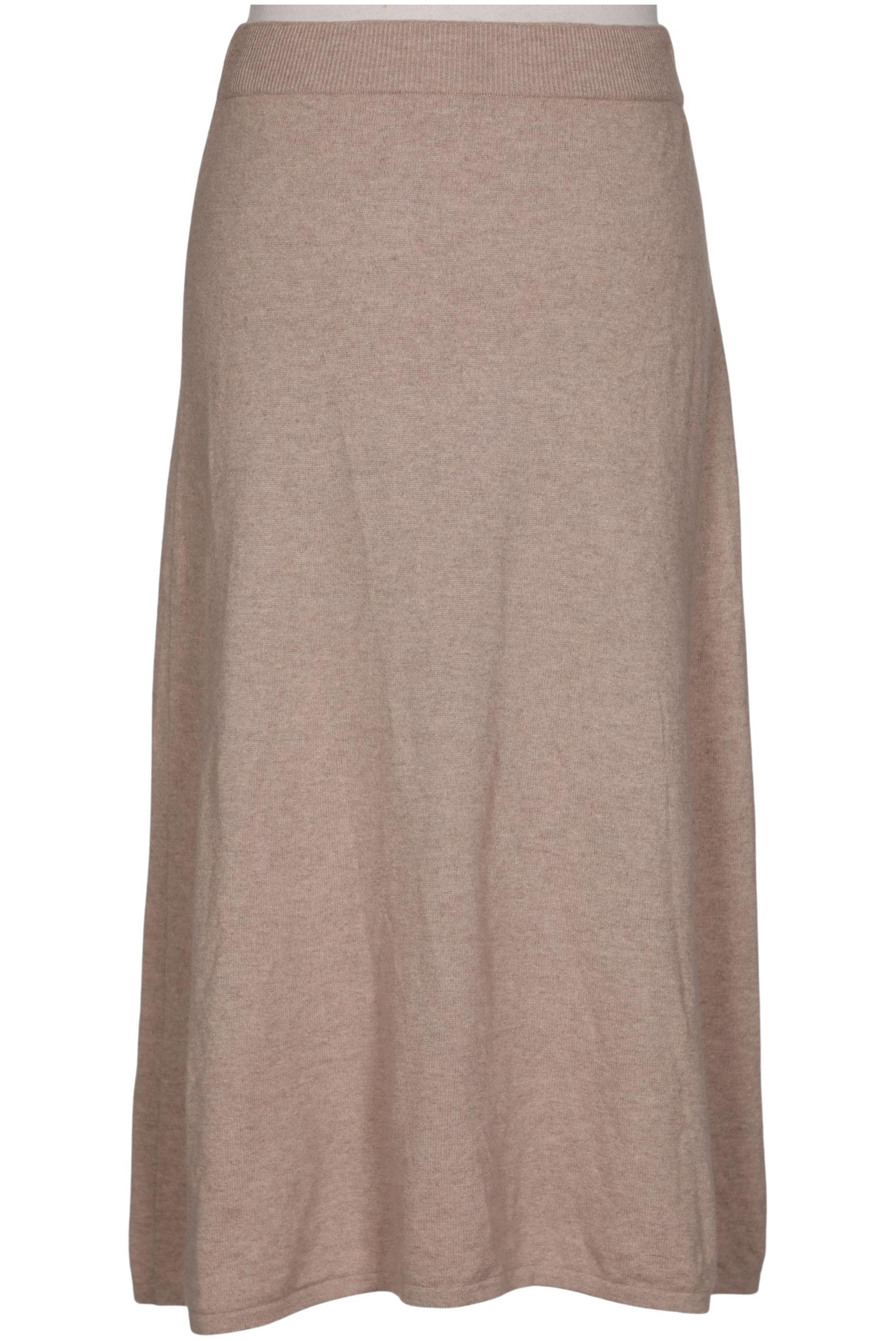 

Massimo Dutti Damen Rock, beige, Gr. 42