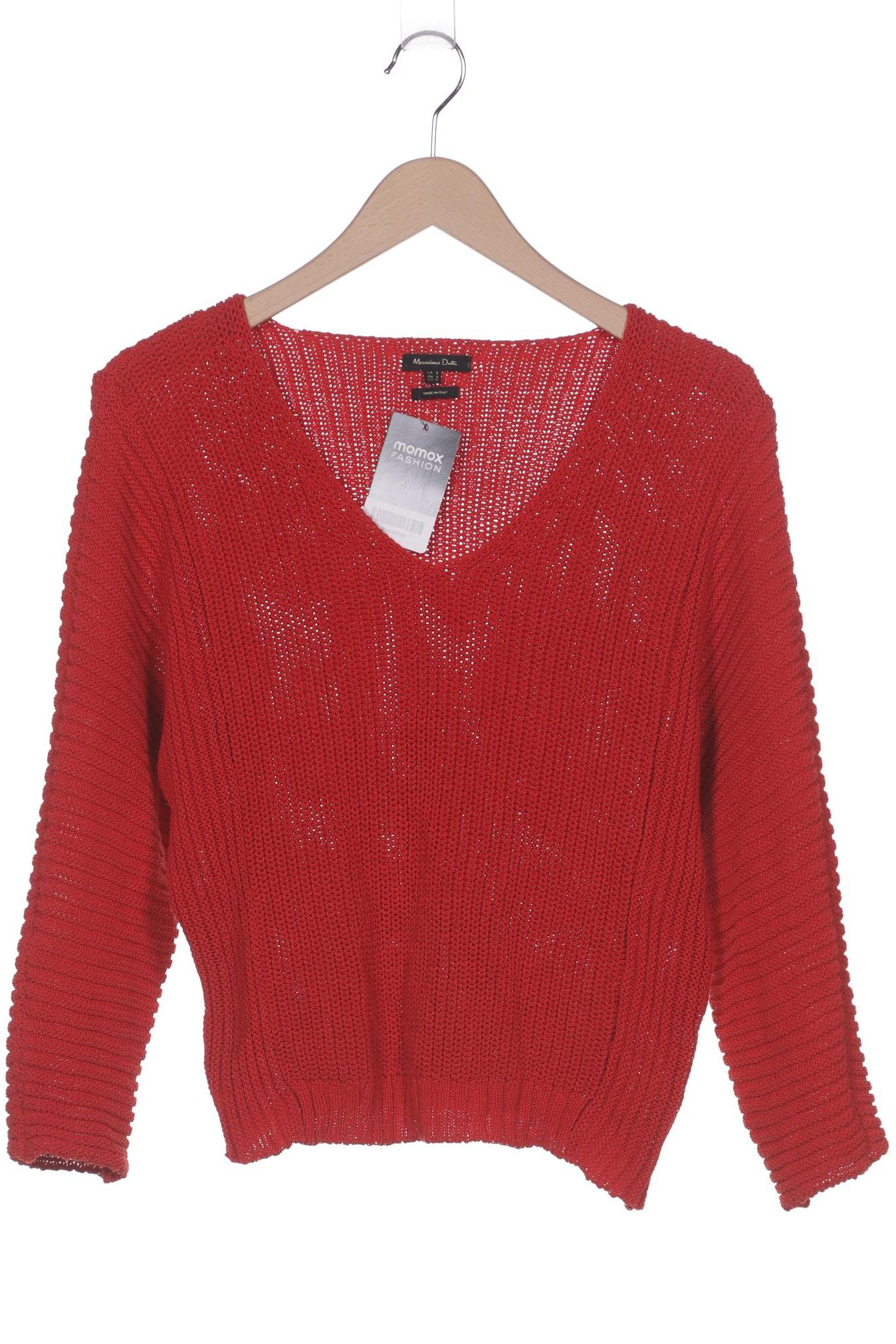 

Massimo Dutti Damen Pullover, rot, Gr. 36