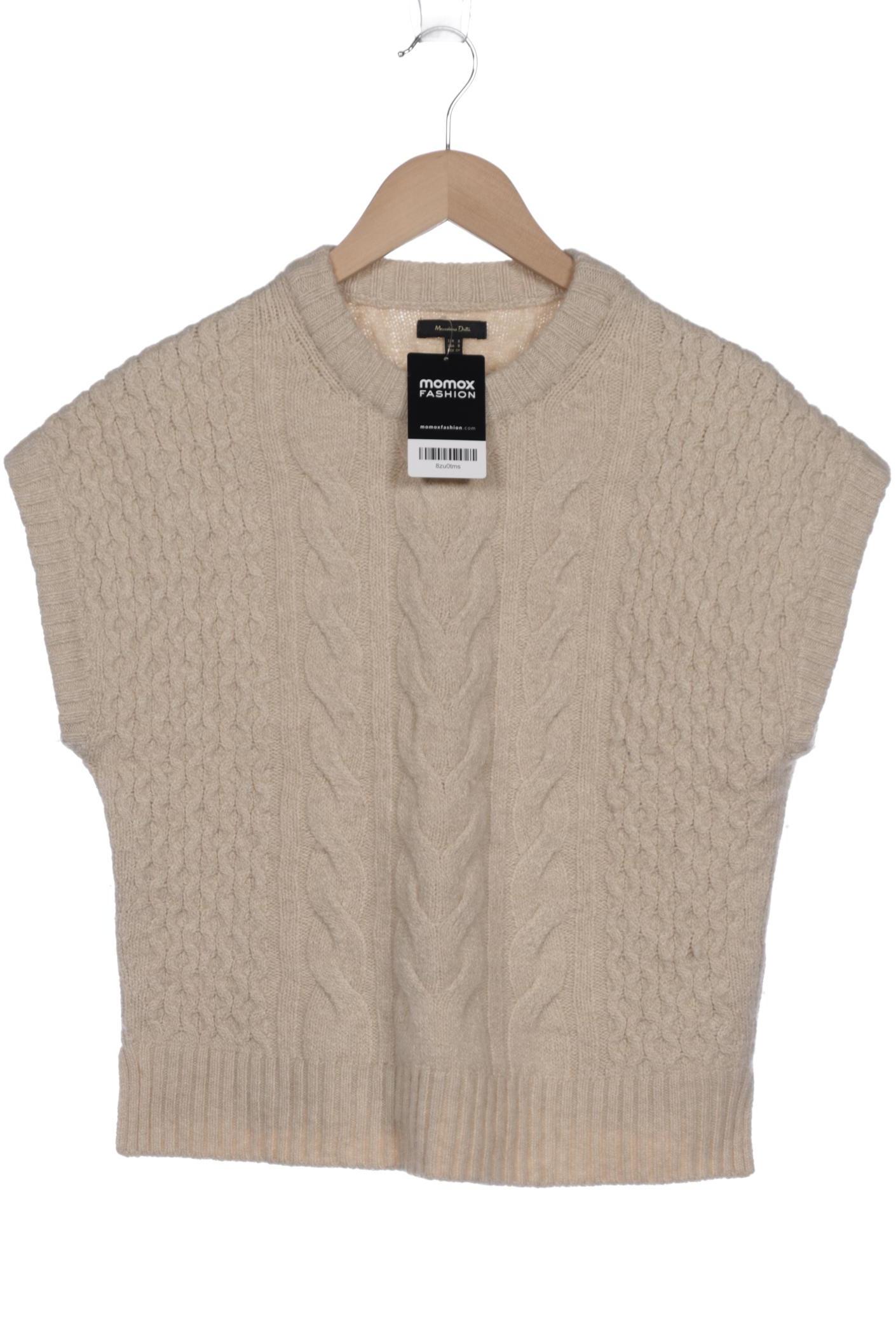 

Massimo Dutti Damen Pullover, beige