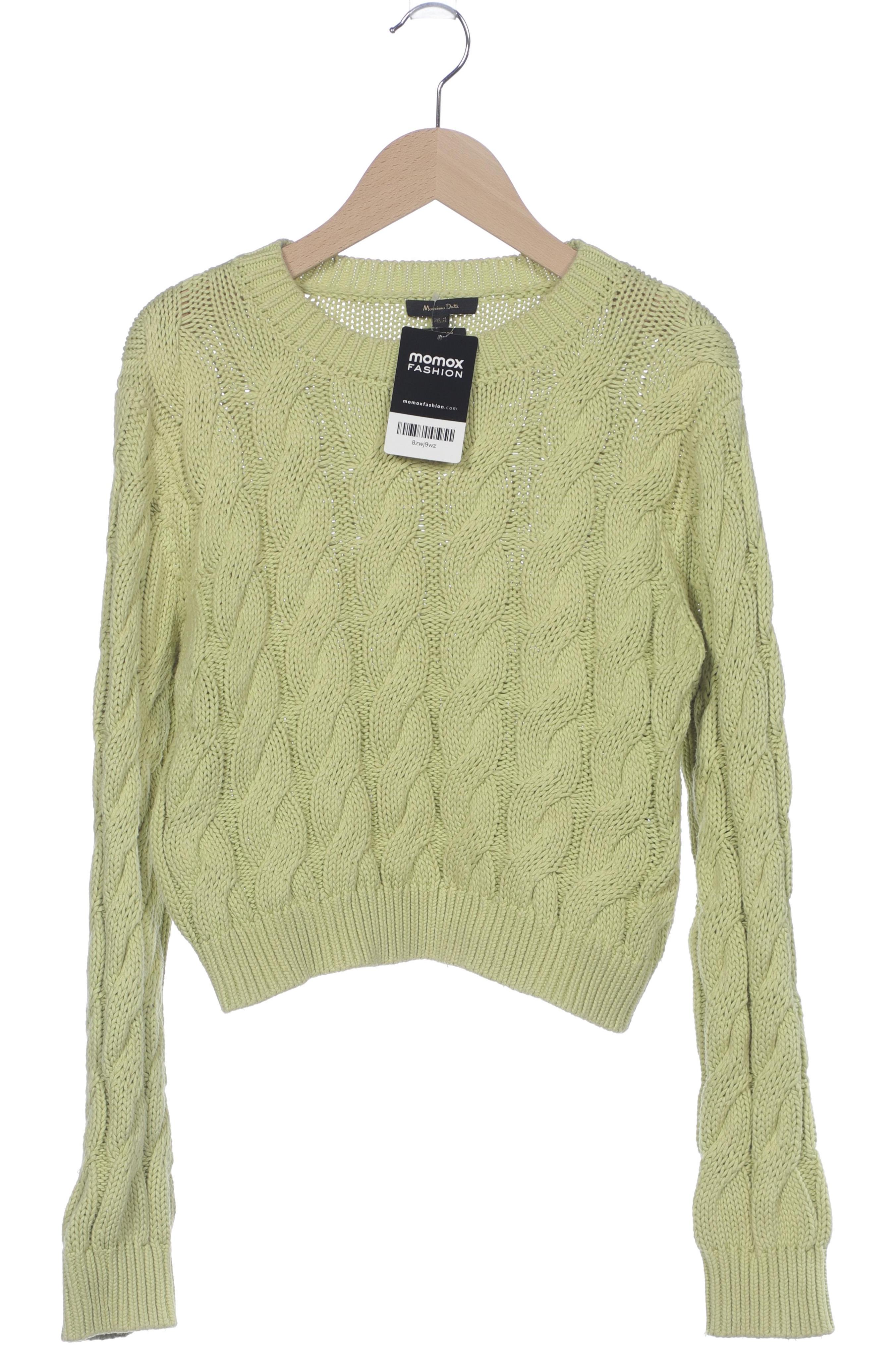 

Massimo Dutti Damen Pullover, hellgrün, Gr. 34