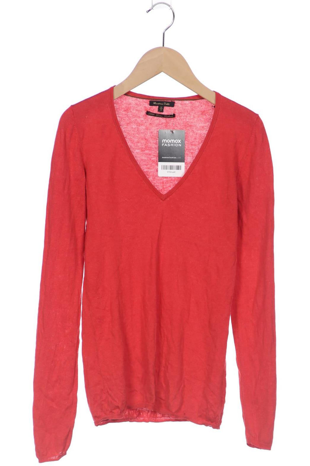 

Massimo Dutti Damen Pullover, rot