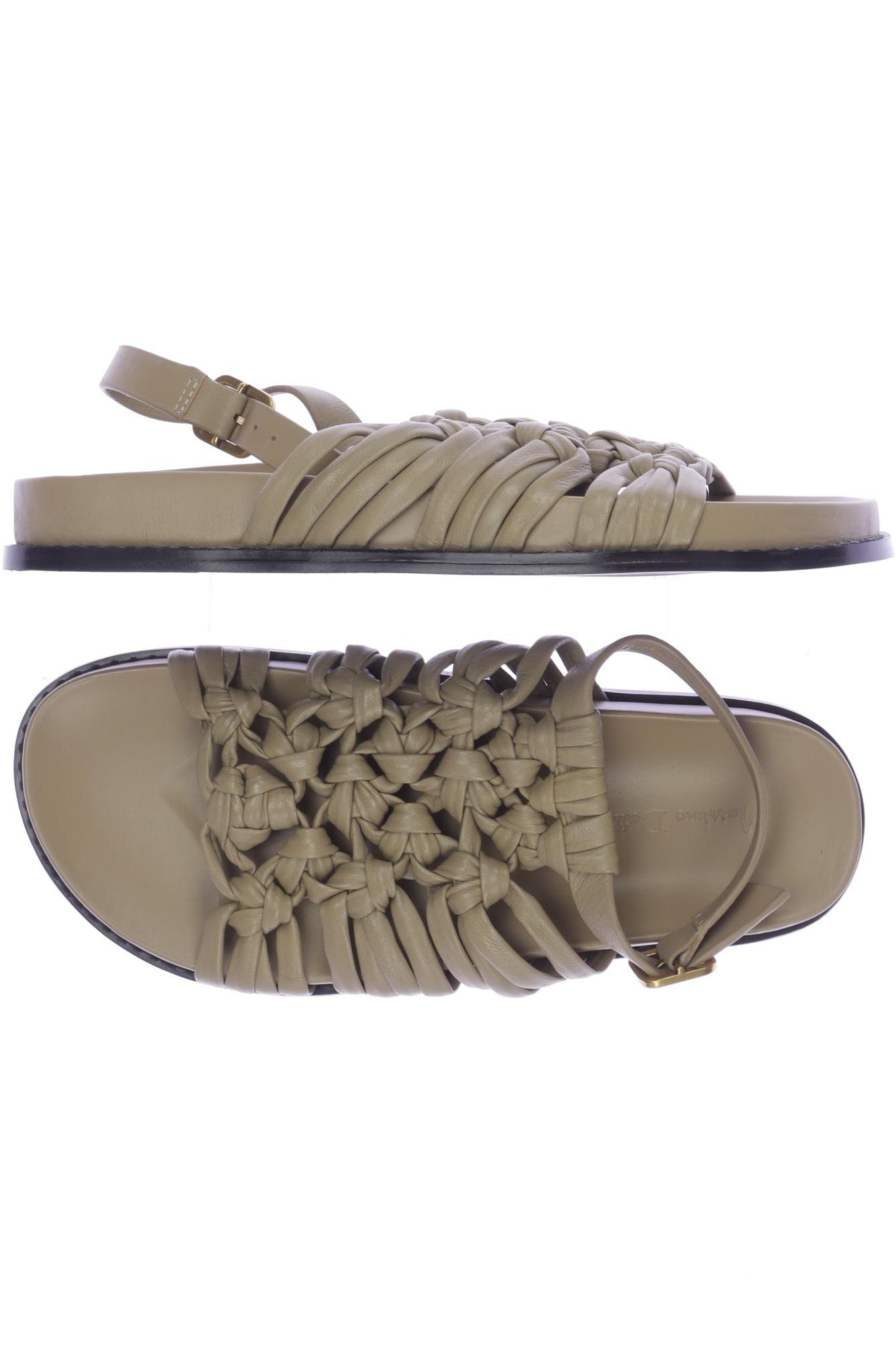 

Massimo Dutti Damen Sandale, beige, Gr. 39