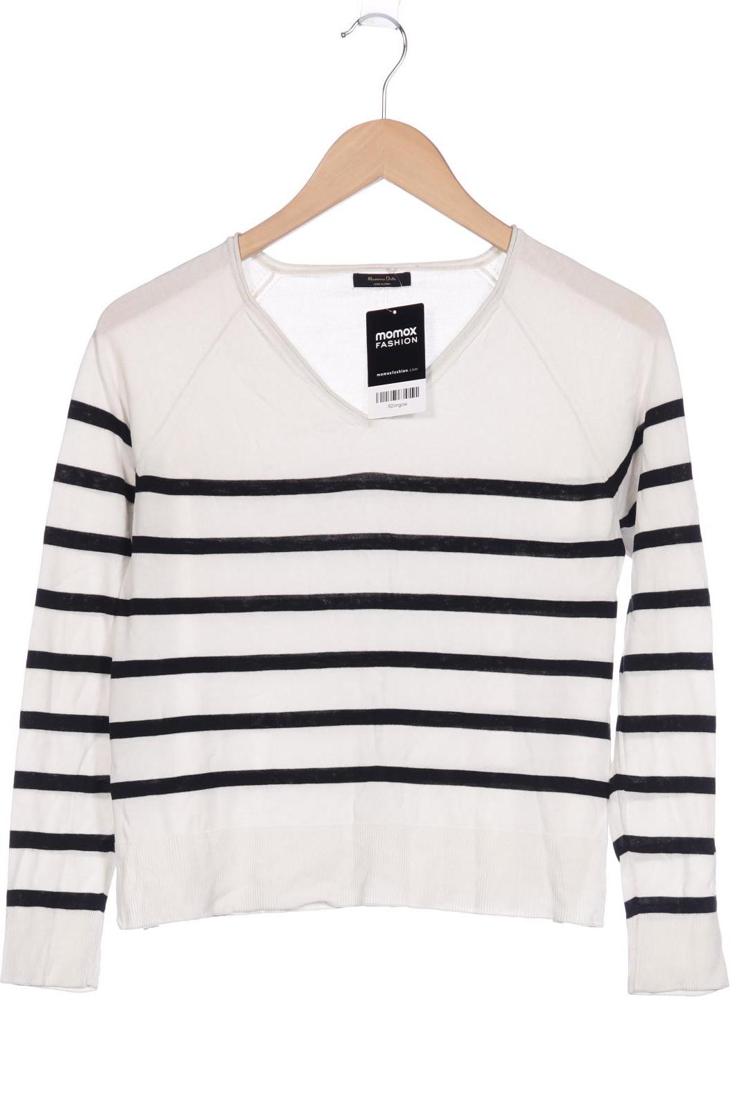 

Massimo Dutti Damen Langarmshirt, weiß