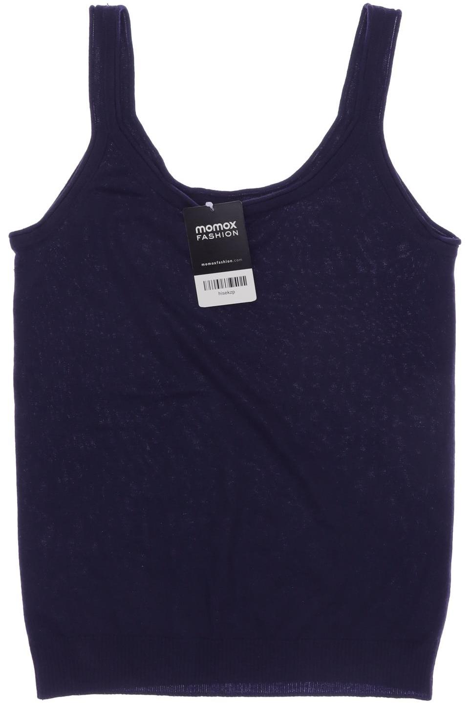 

Massimo Dutti Damen Top, marineblau, Gr. 38