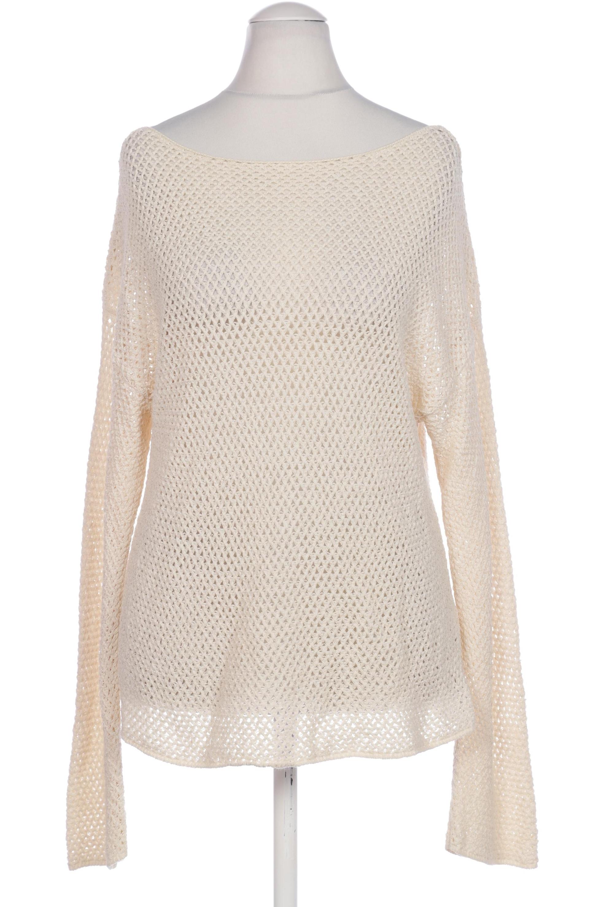 

Massimo Dutti Damen Pullover, cremeweiß, Gr. 36
