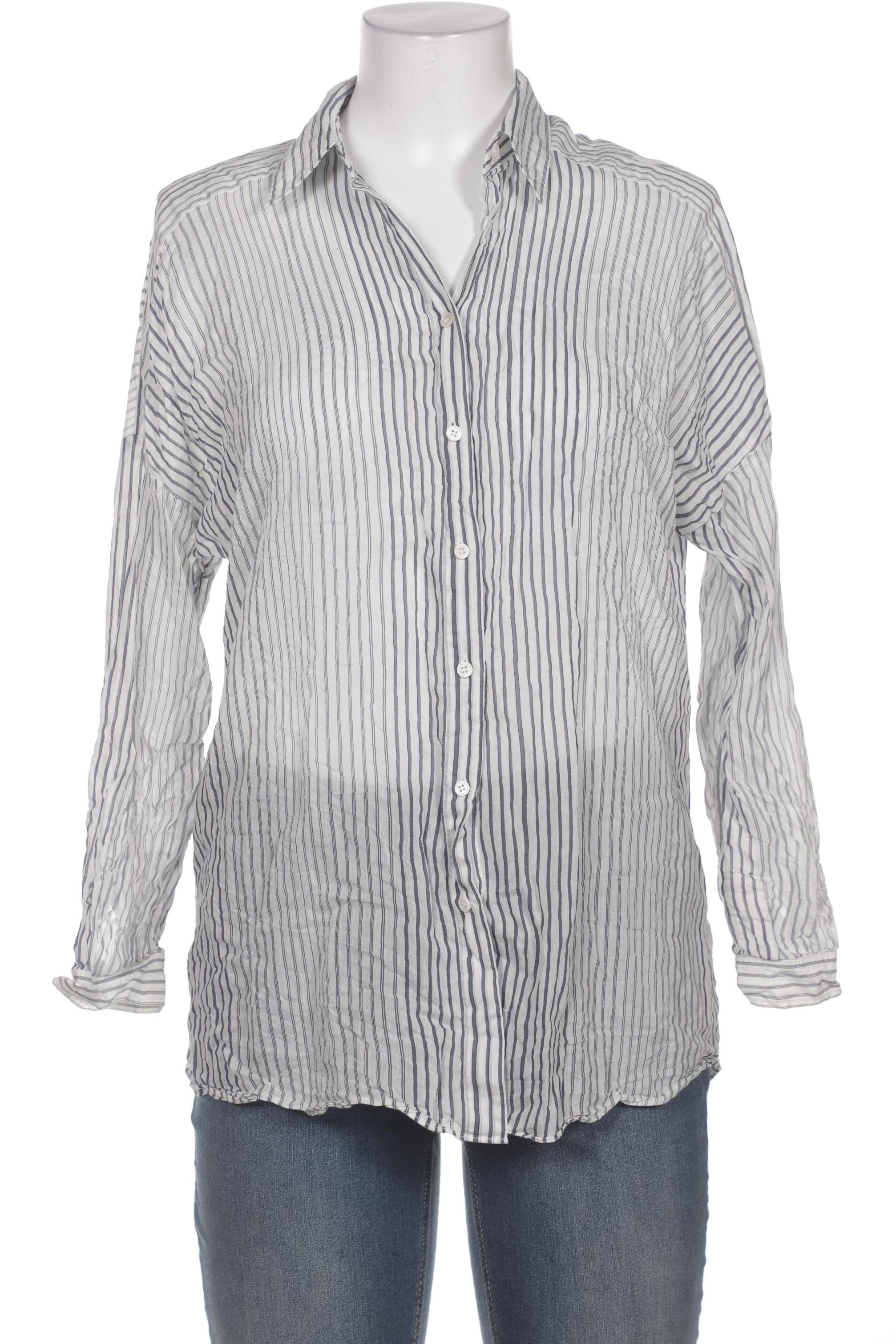 

Massimo Dutti Damen Bluse, blau, Gr. 40
