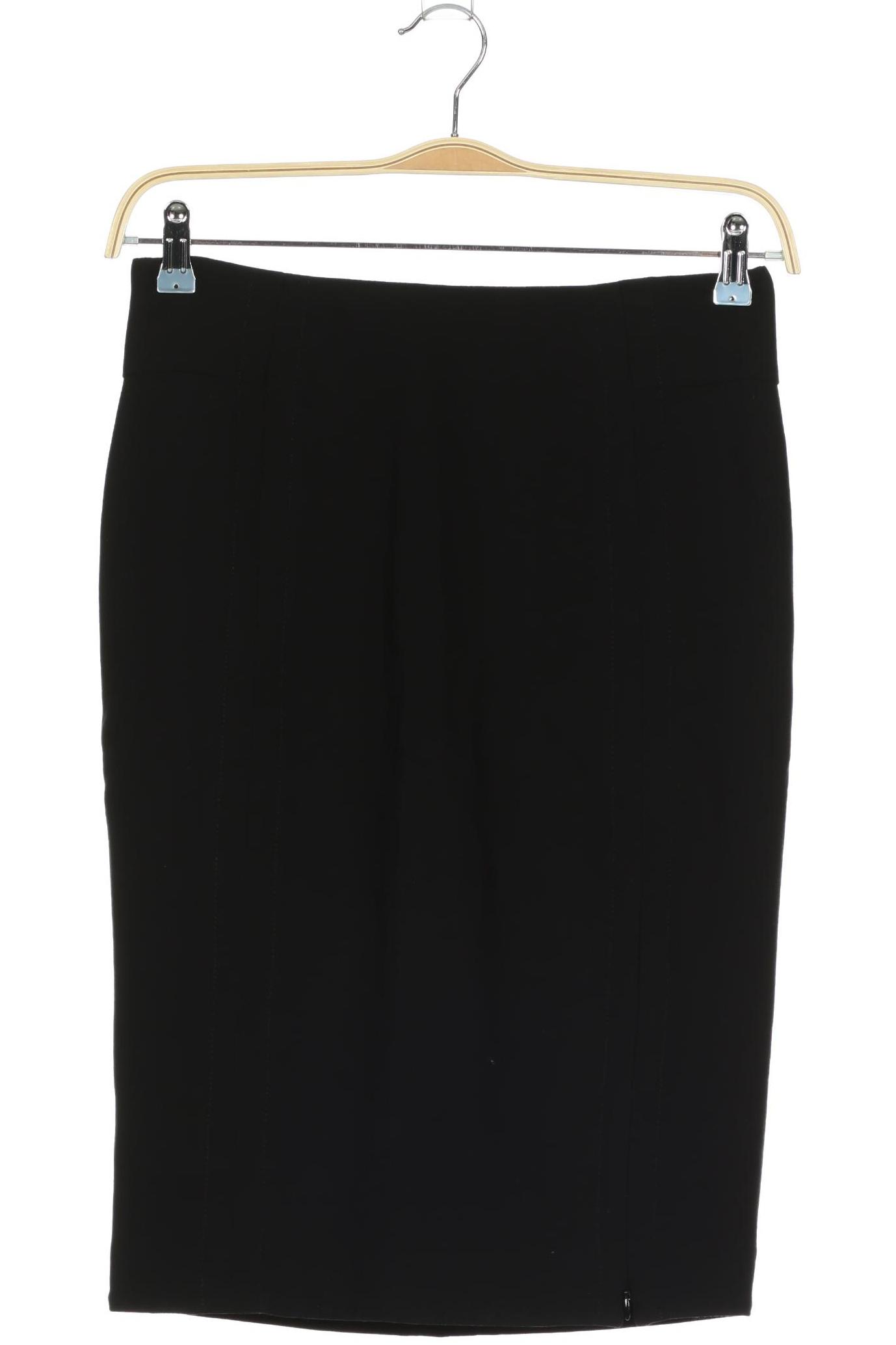 

Massimo Dutti Damen Rock, schwarz, Gr. 40